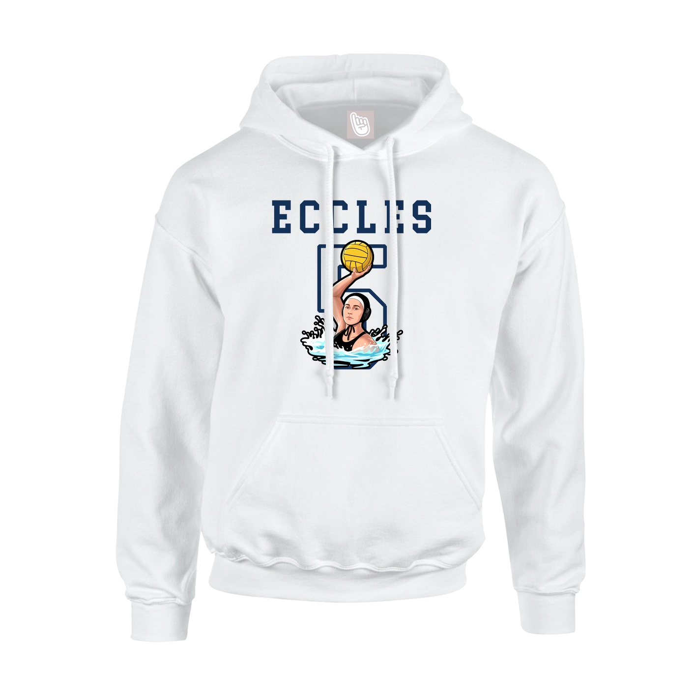 Youth Hoodie — Shirsey in White