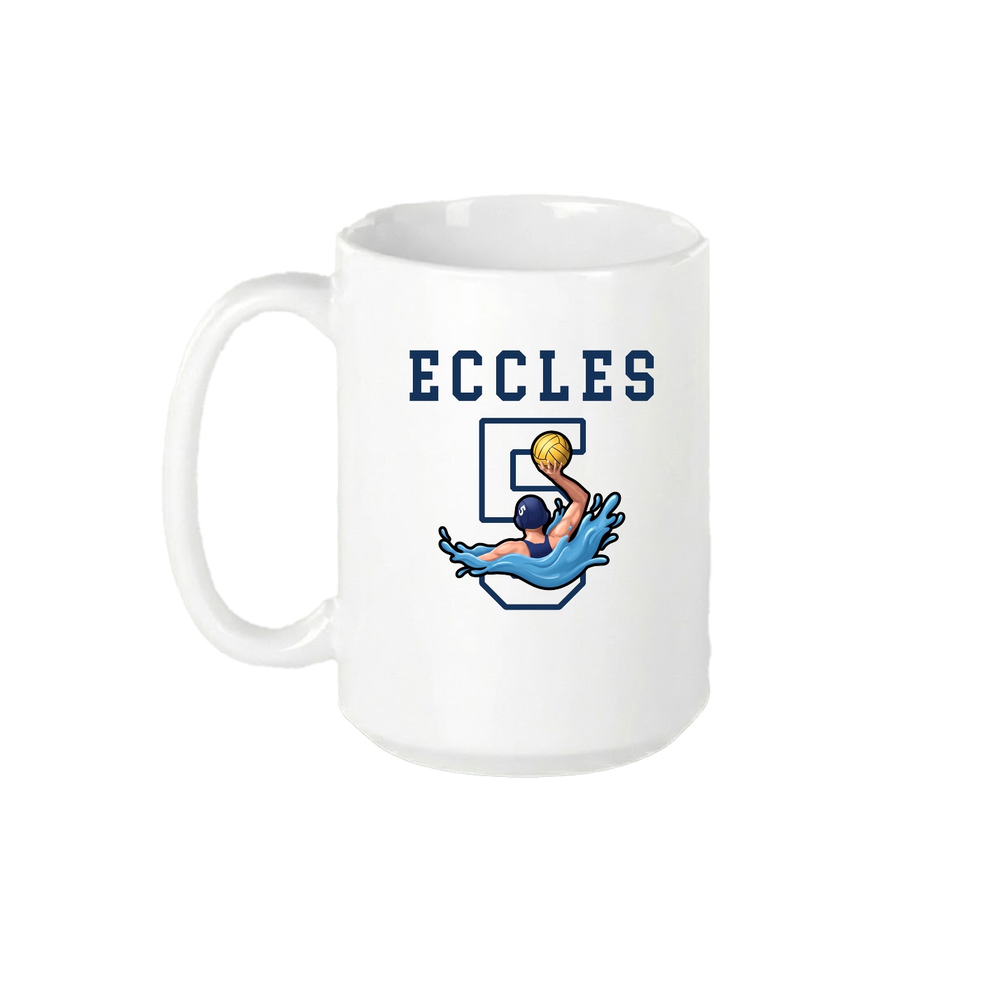 15oz Coffee Mug — Shirsey in White