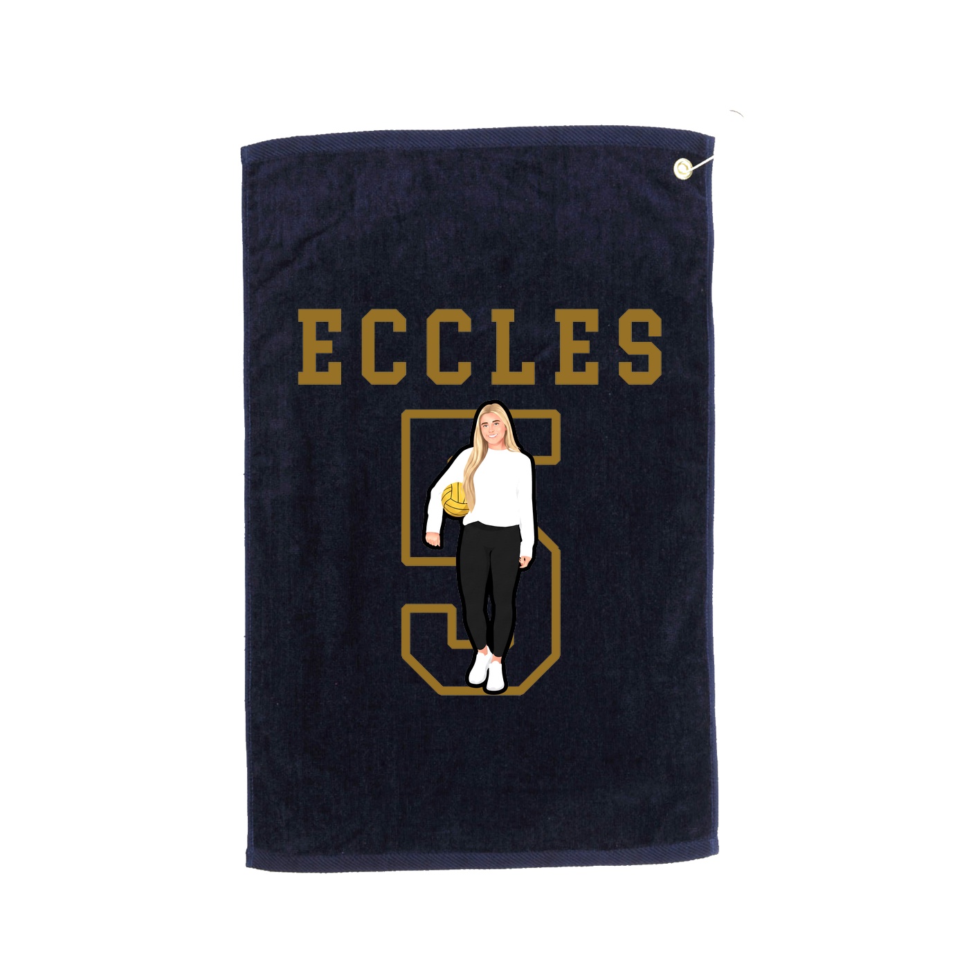 Golf Towel — Shirsey in Navy