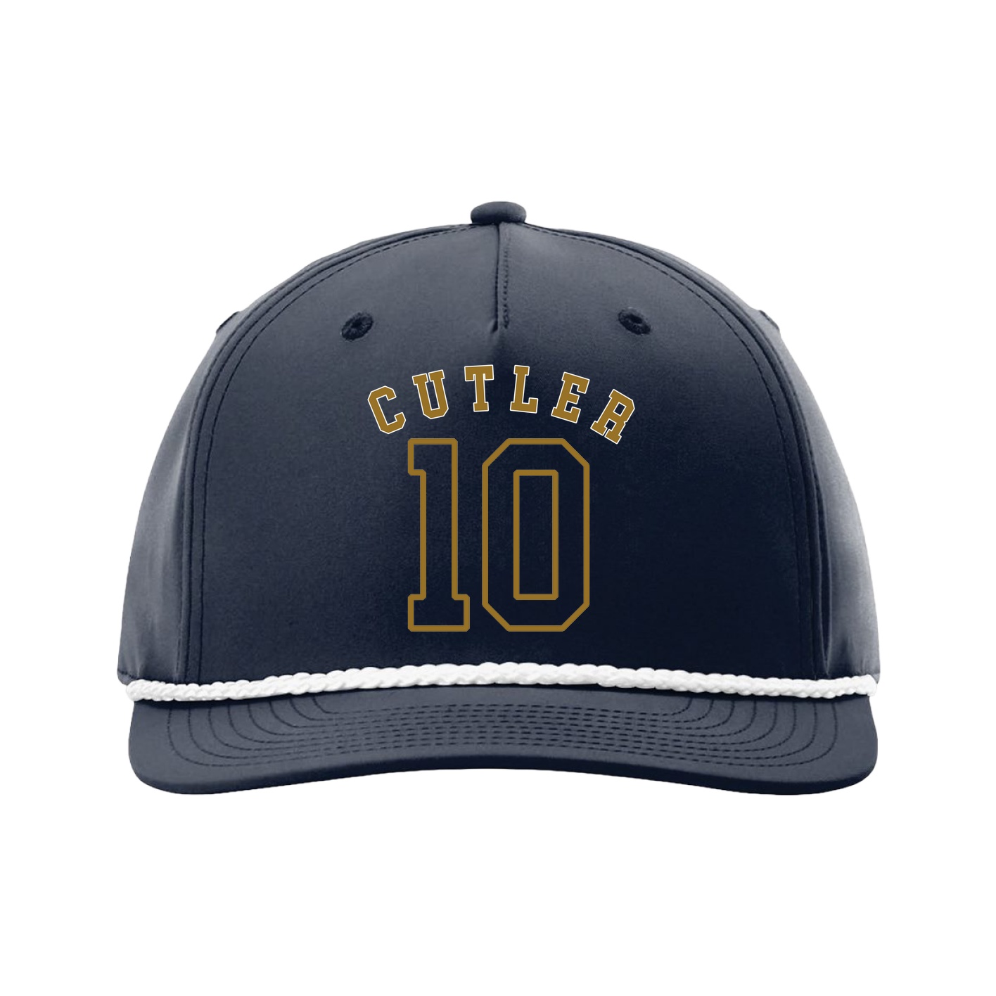 Five-Panel Classic Rope Cap — Shirsey Arch in Navy