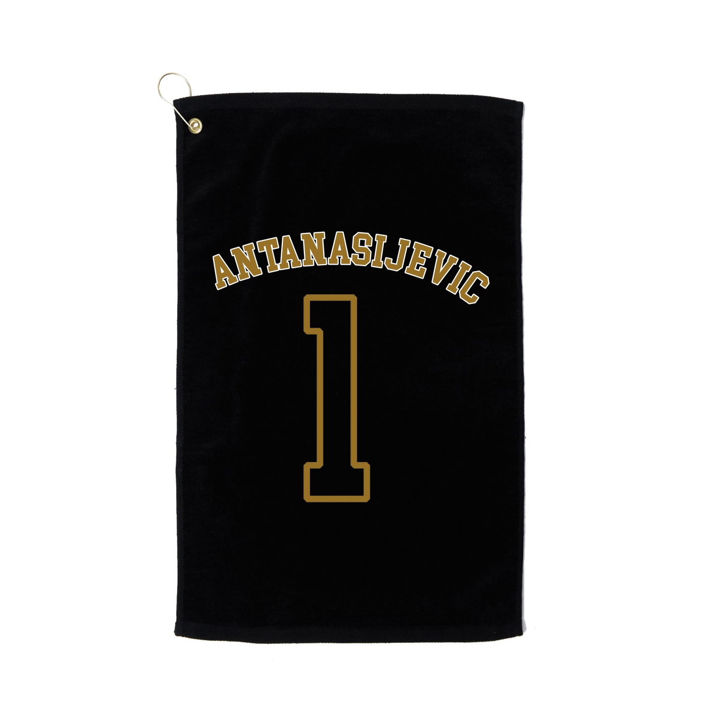 Golf Towel — Shirsey Arch in Black