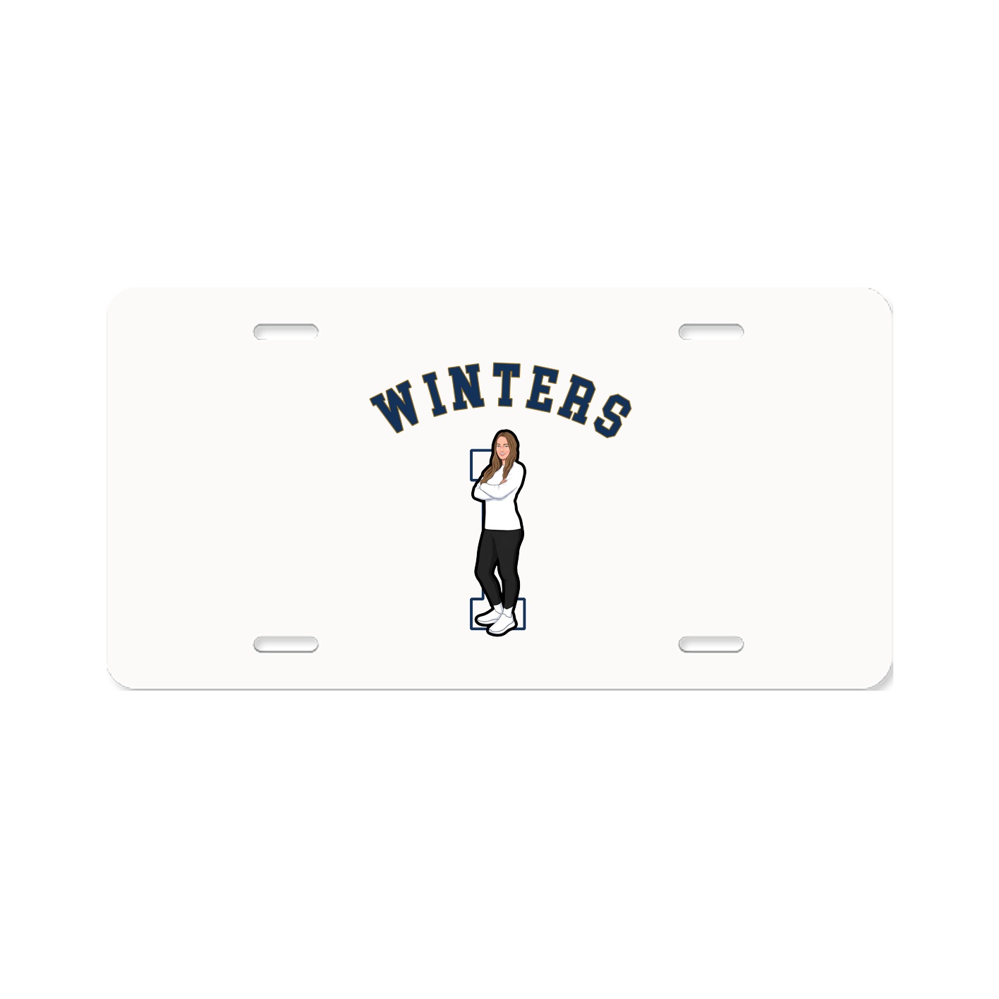 License Plate — Shirsey Arch in Classic