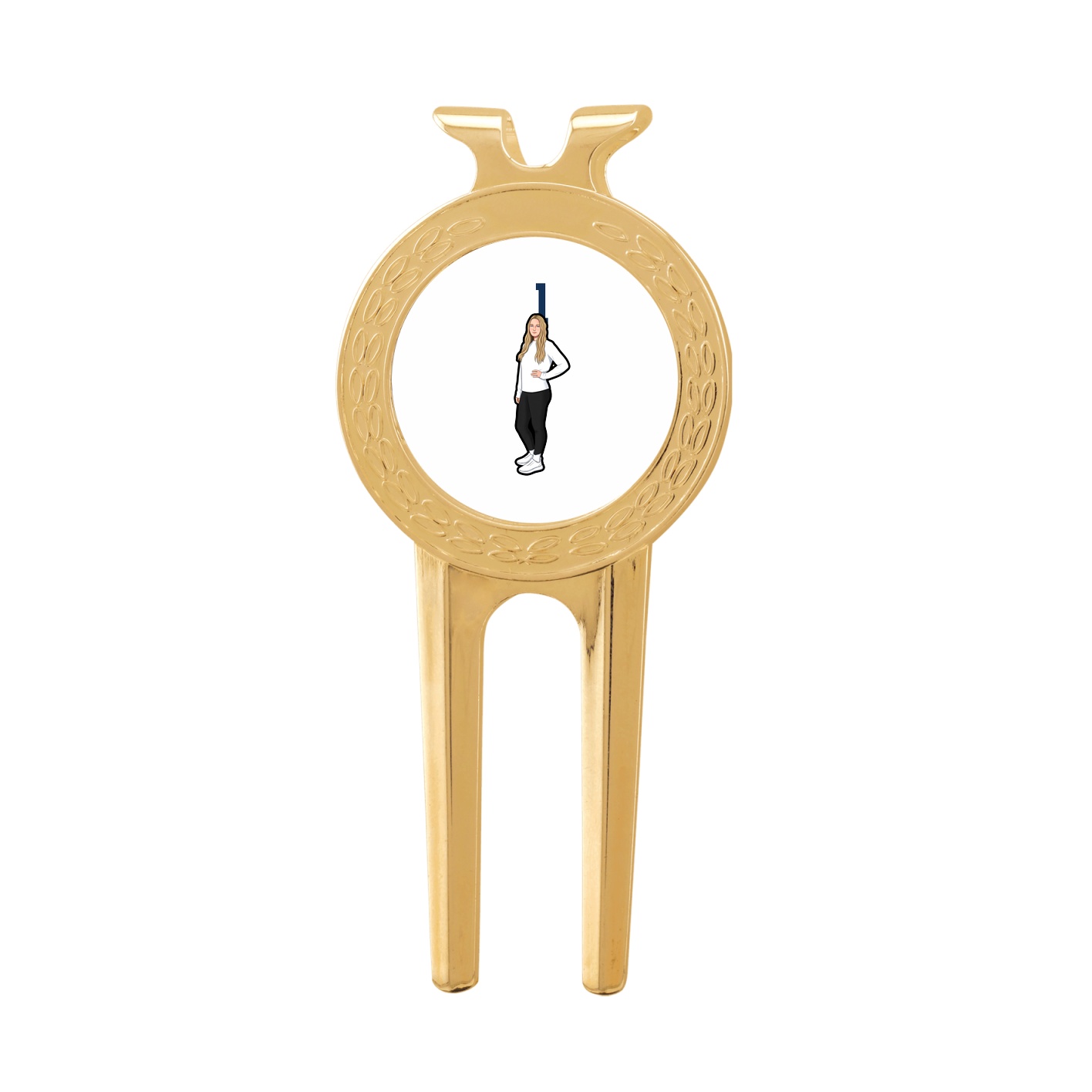 Divot Tool with Ball Marker — Number Top in Classic