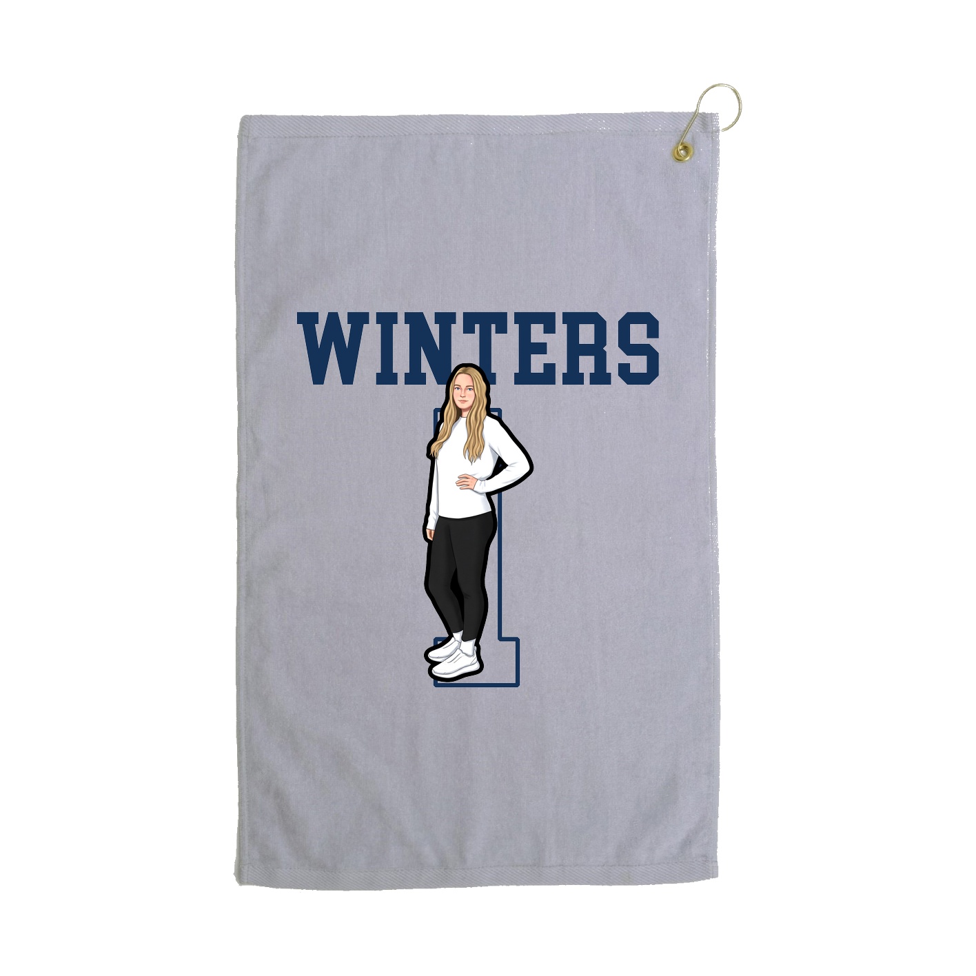 Golf Towel — Shirsey in Grey