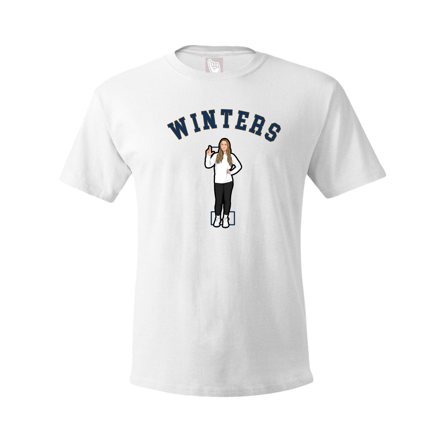 Youth Tee — Shirsey Arch in White