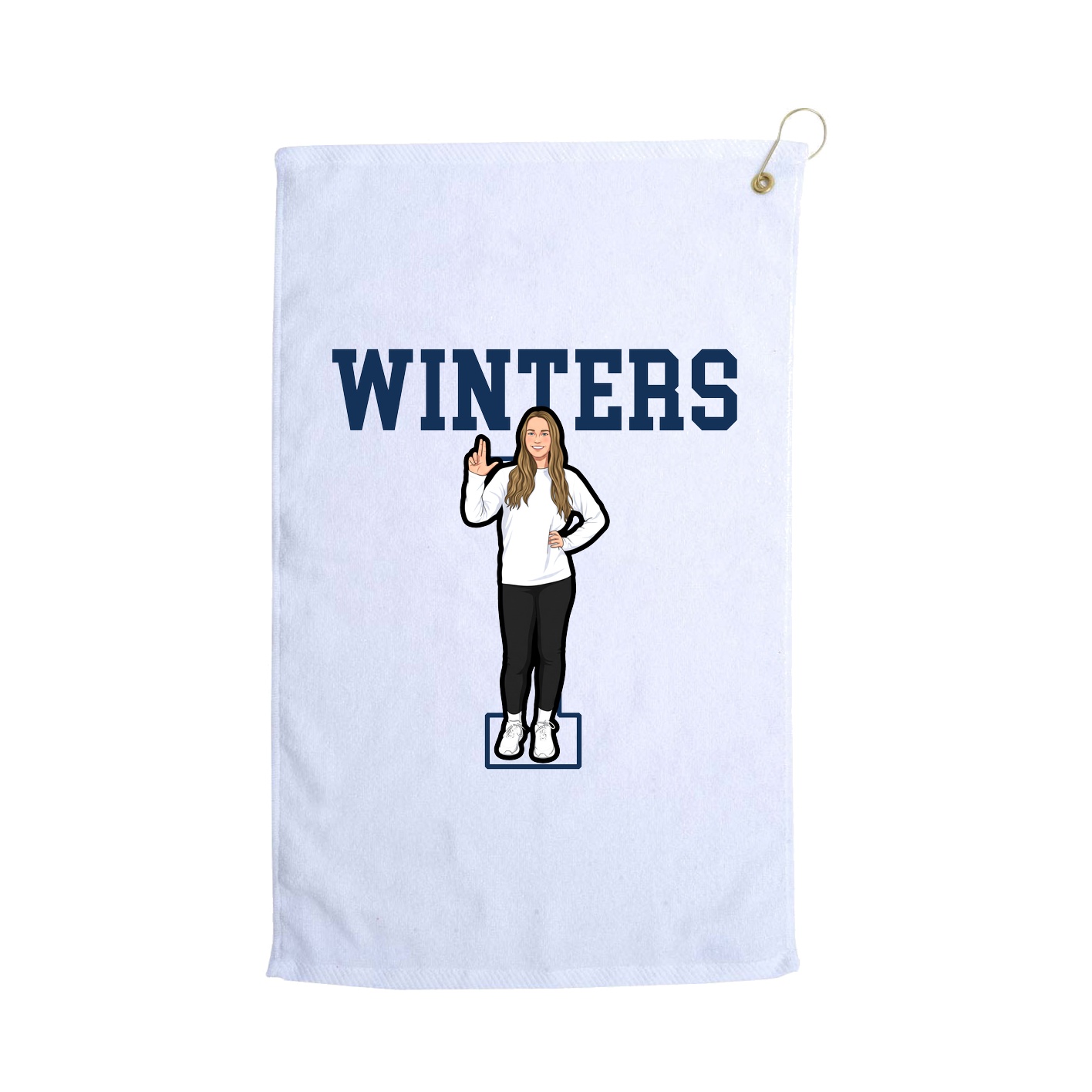 Terry Velour Golf Towel