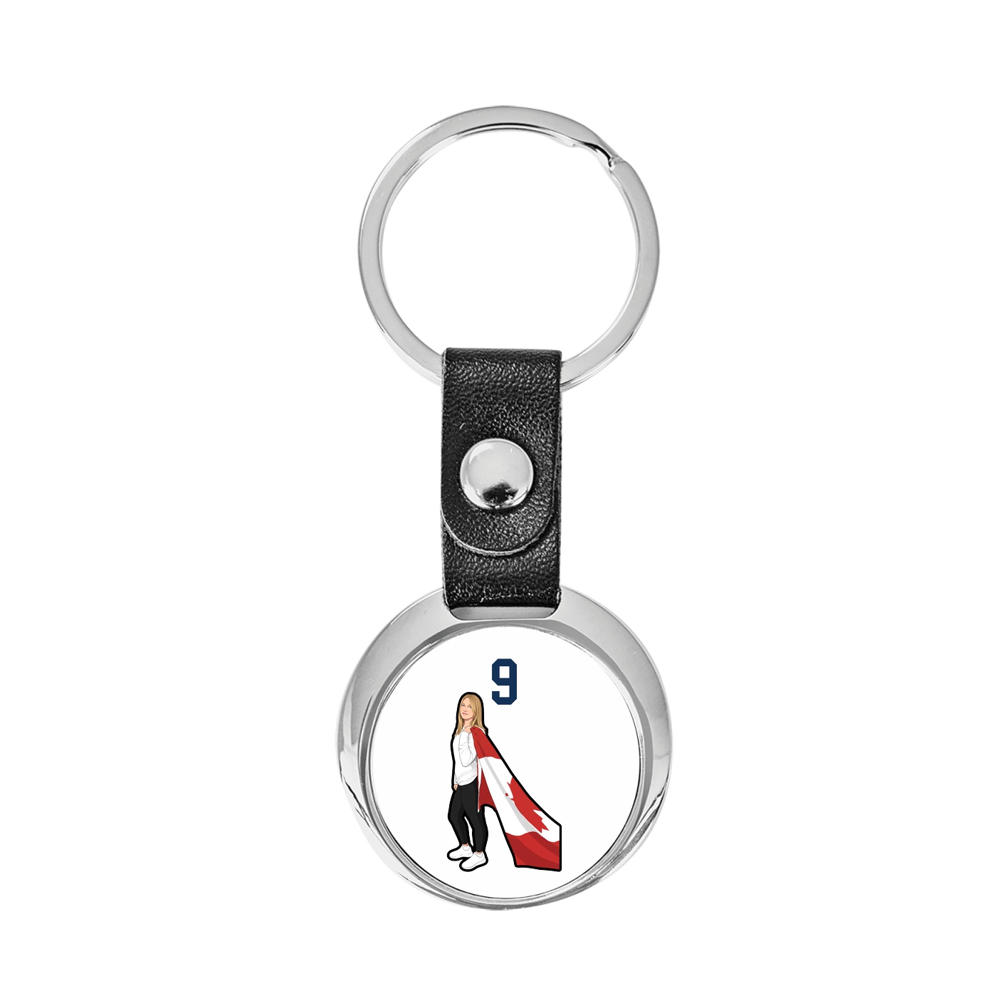 Key Chain — Number Top in Classic