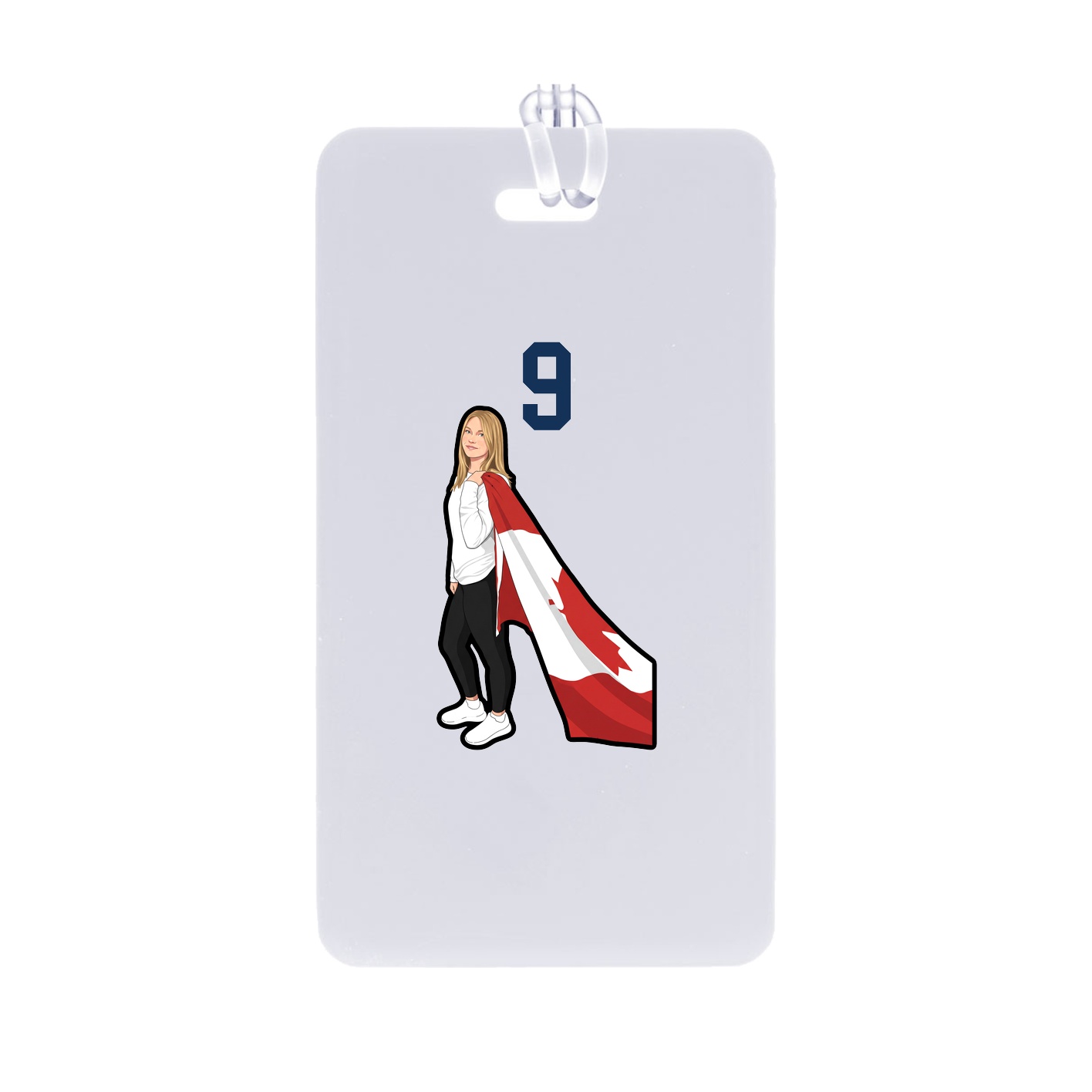 Bag Tag — Number Top in Classic