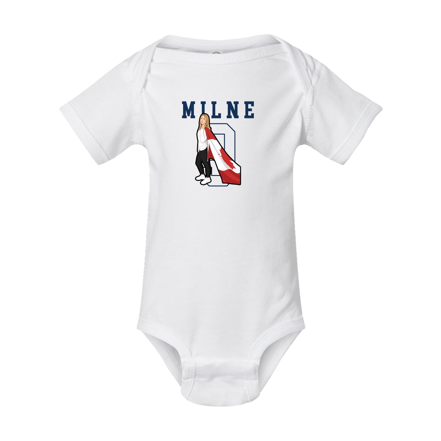 Baby Onesie — Shirsey in White