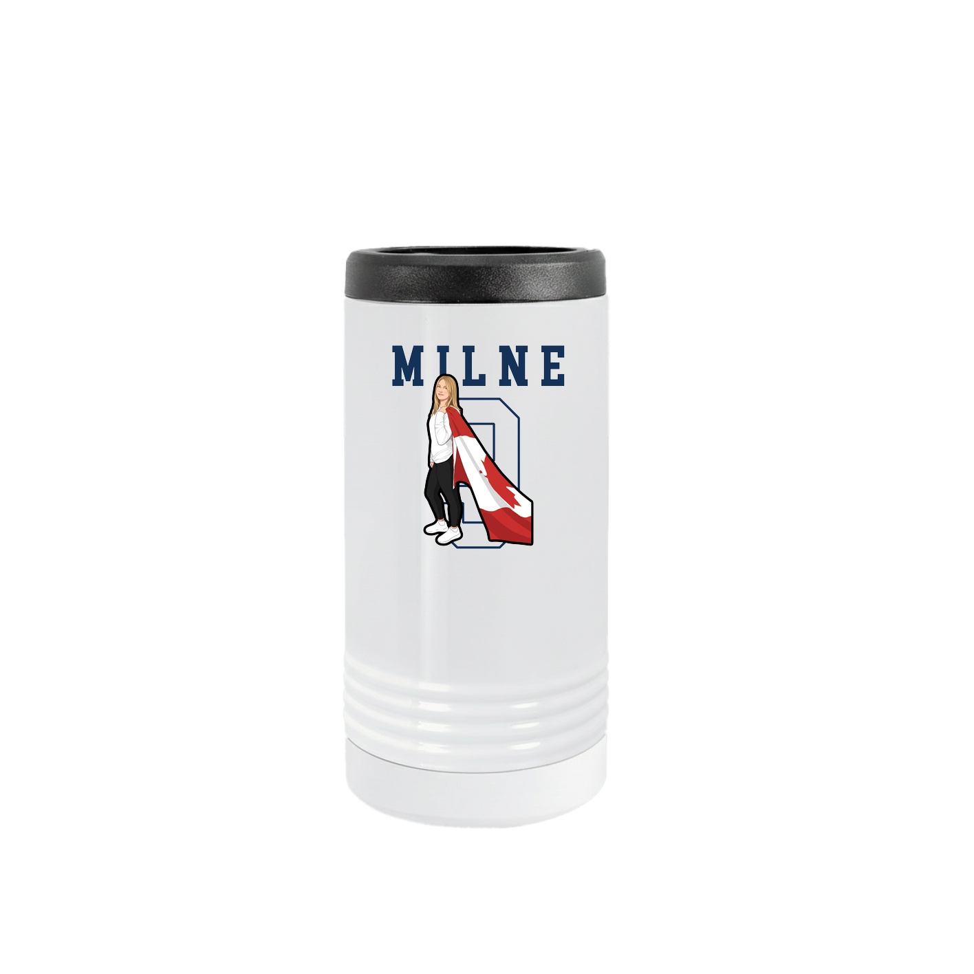 Slim Beverage Holder — Shirsey in White