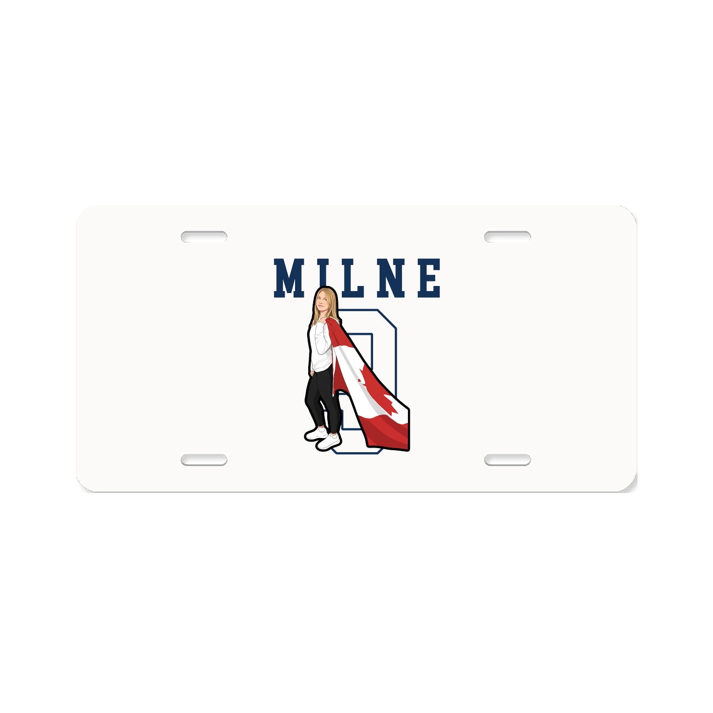 Aluminum License Plate