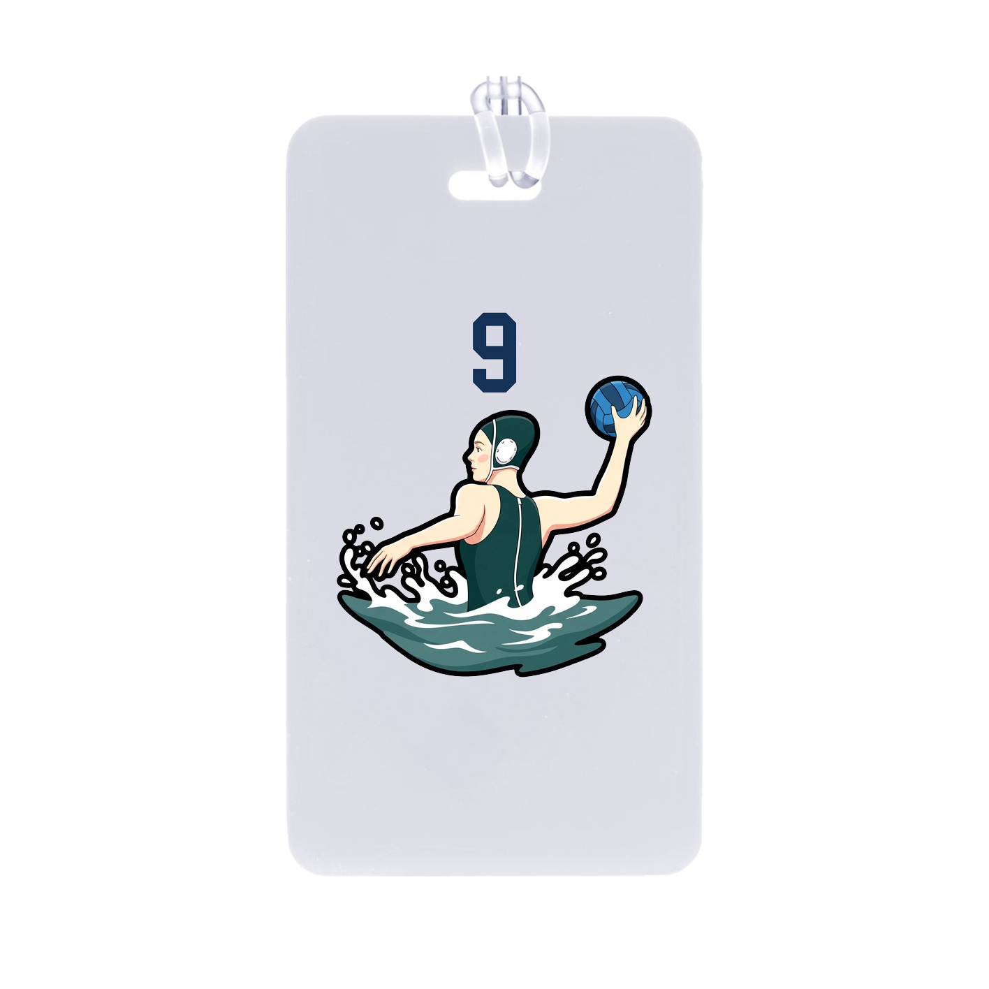Bag Tag — Number Top in Classic