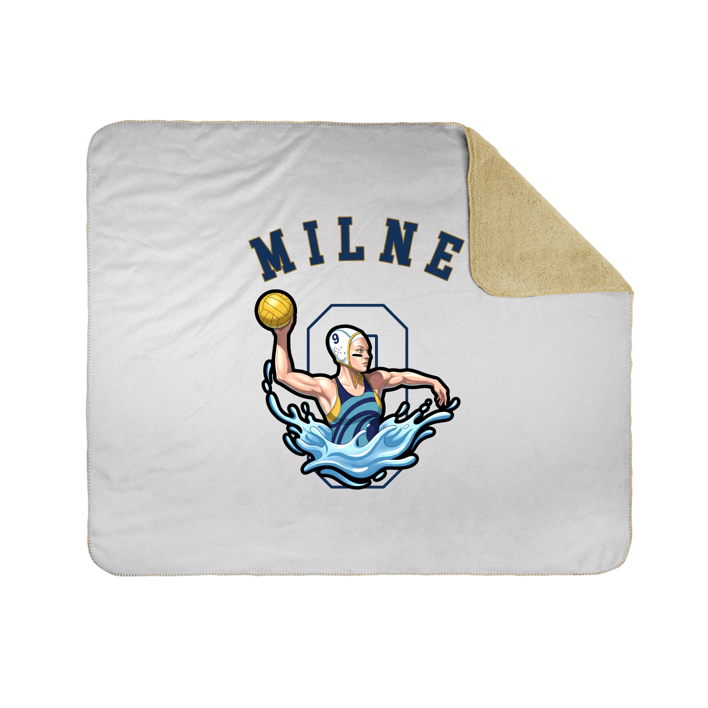 Throw Blanket — Shirsey Arch in White