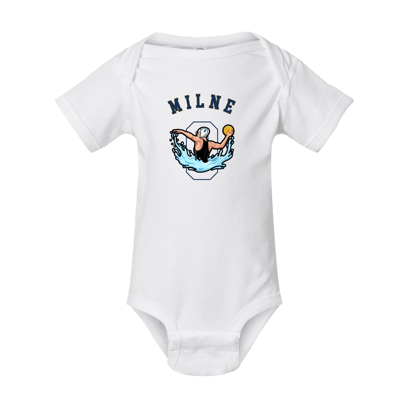 Baby Onesie — Shirsey Arch in White