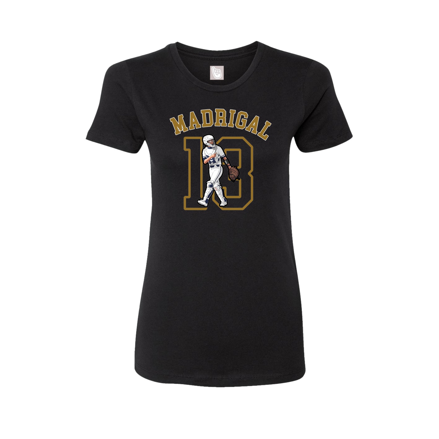 Womens Tee — Shirsey Arch in Black