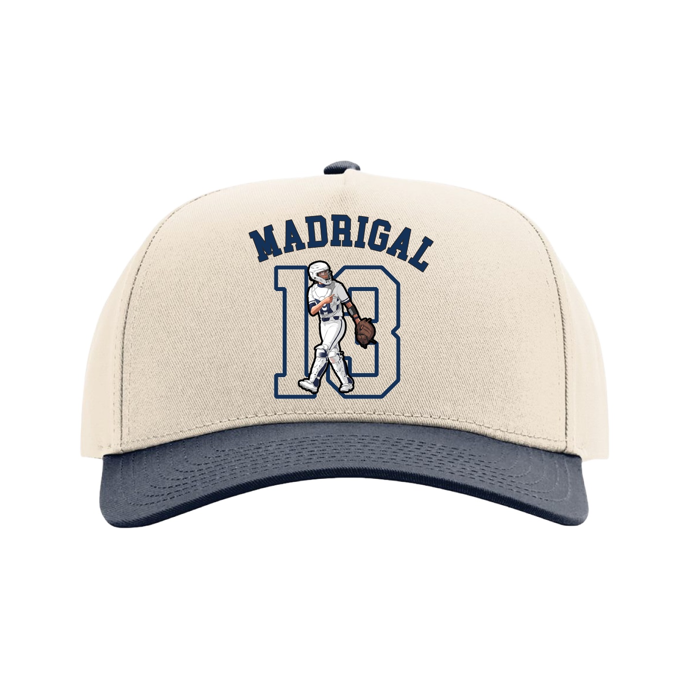 Full Fabric Five-Panel Champ Cap