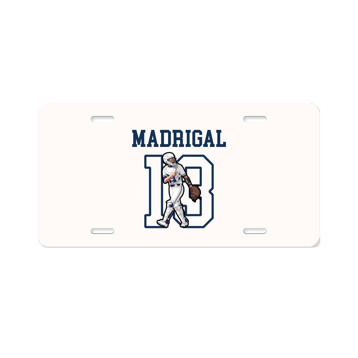 Aluminum License Plate