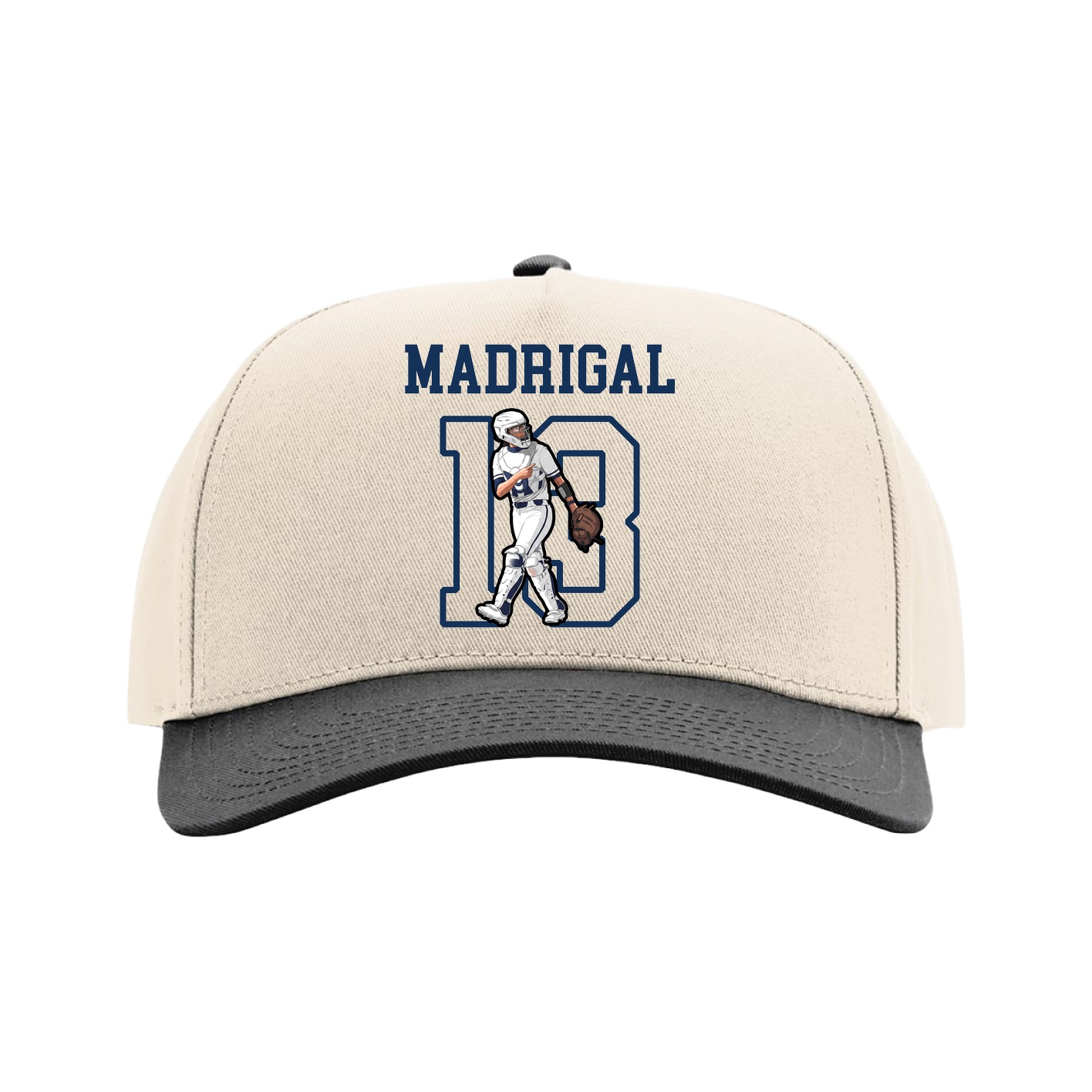 Full Fabric Five-Panel Champ Cap