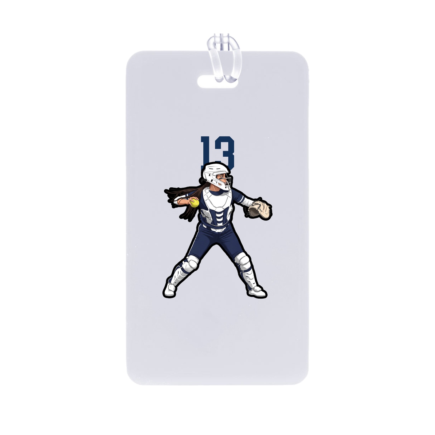 Bag Tag — Number Top in Classic