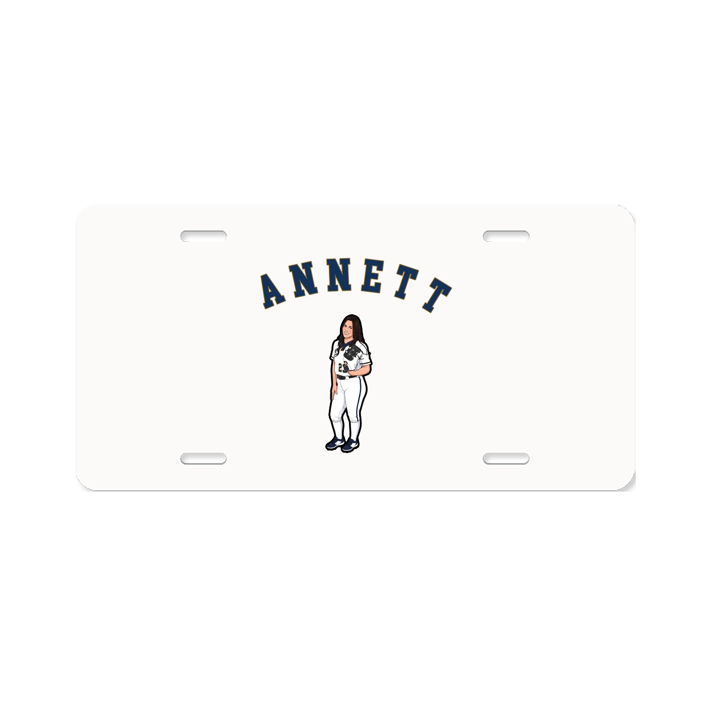 License Plate — Shirsey Arch in Classic