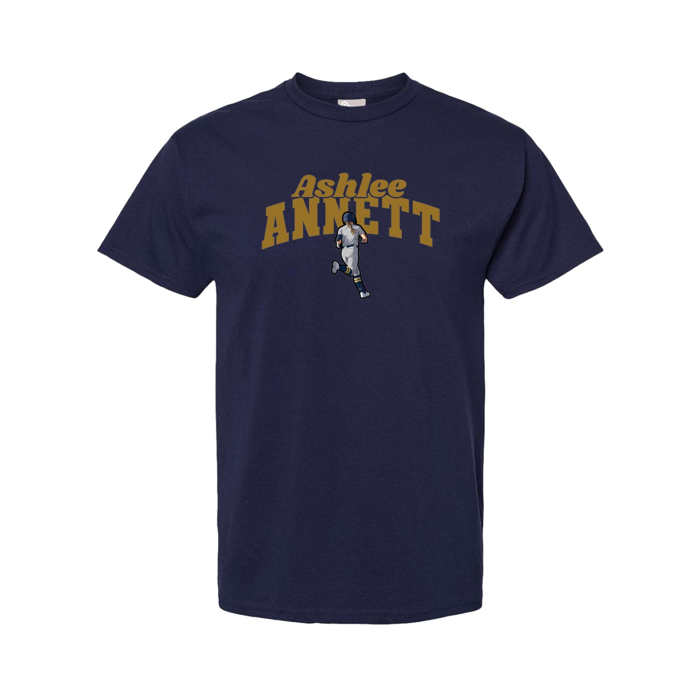 Tee — Signature Arch in Navy