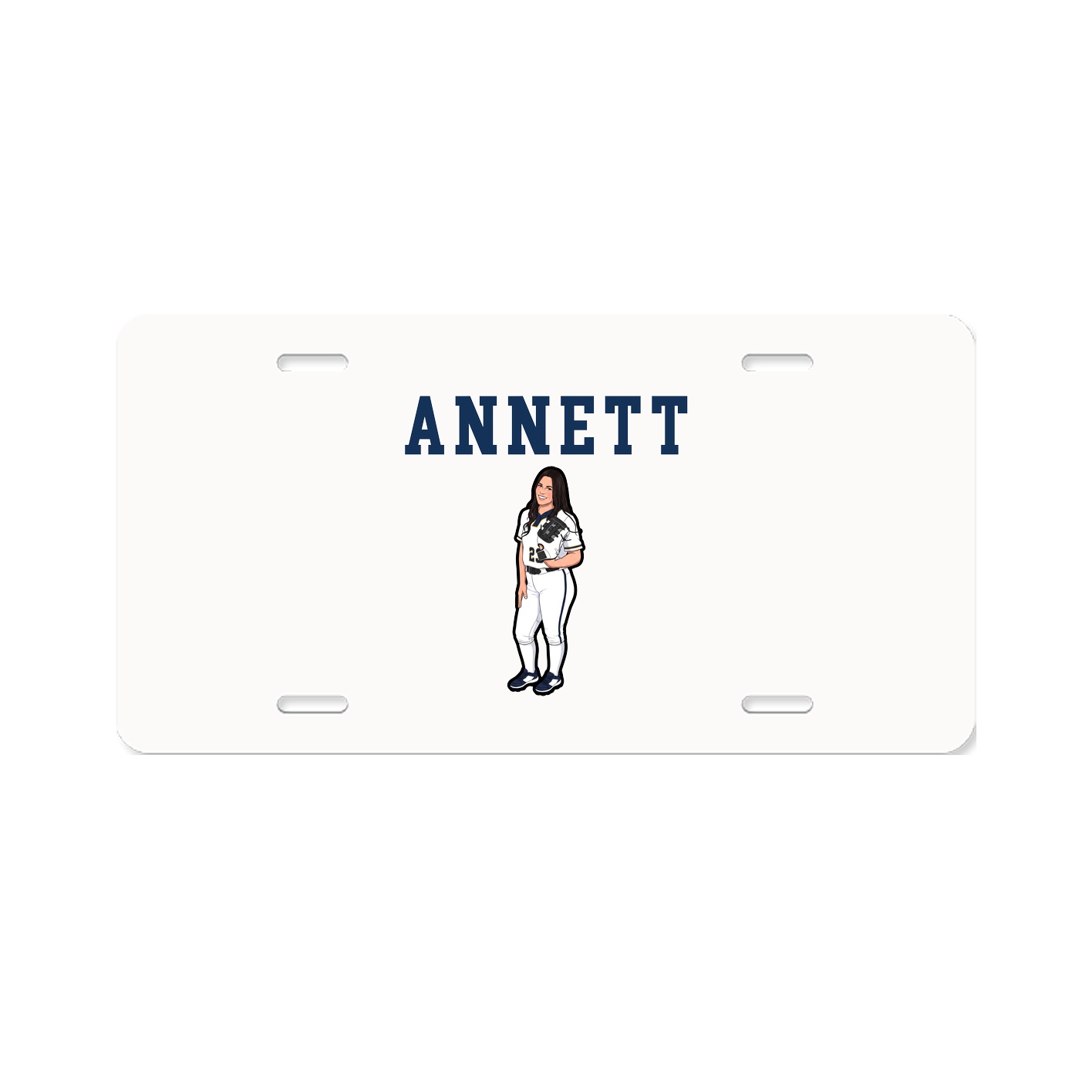 License Plate — Shirsey in Classic