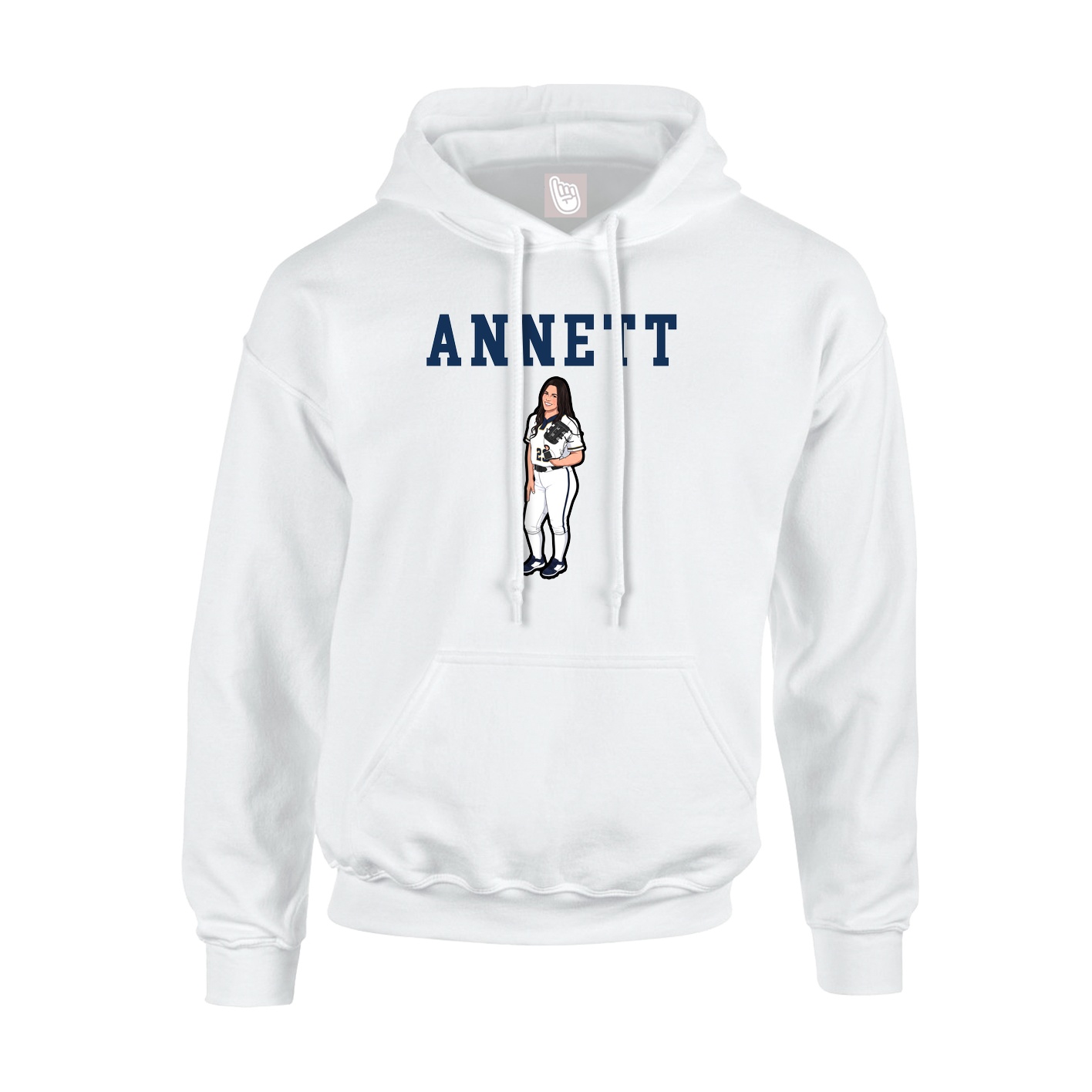 Youth Hoodie — Shirsey in White