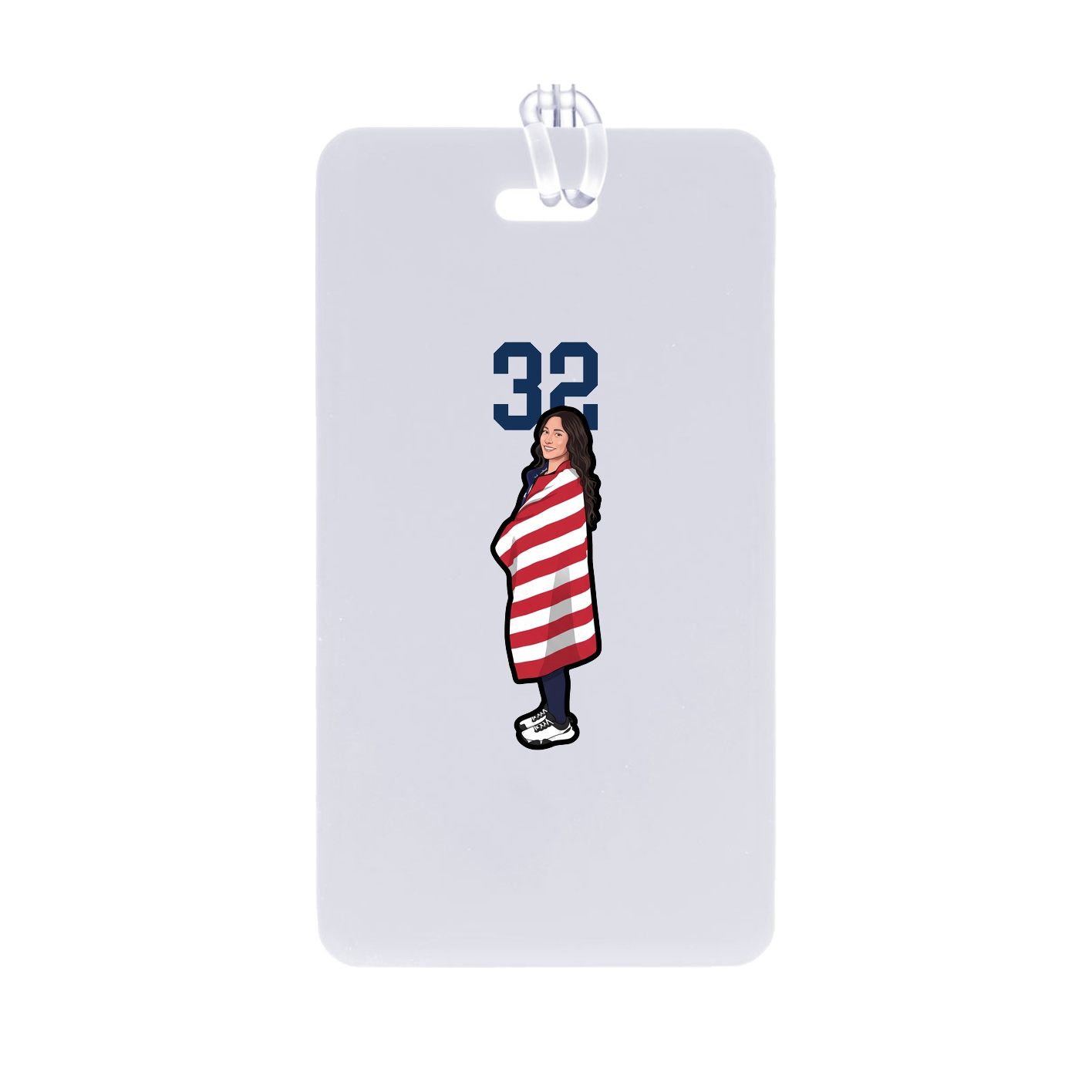 Bag Tag — Number Top in Classic