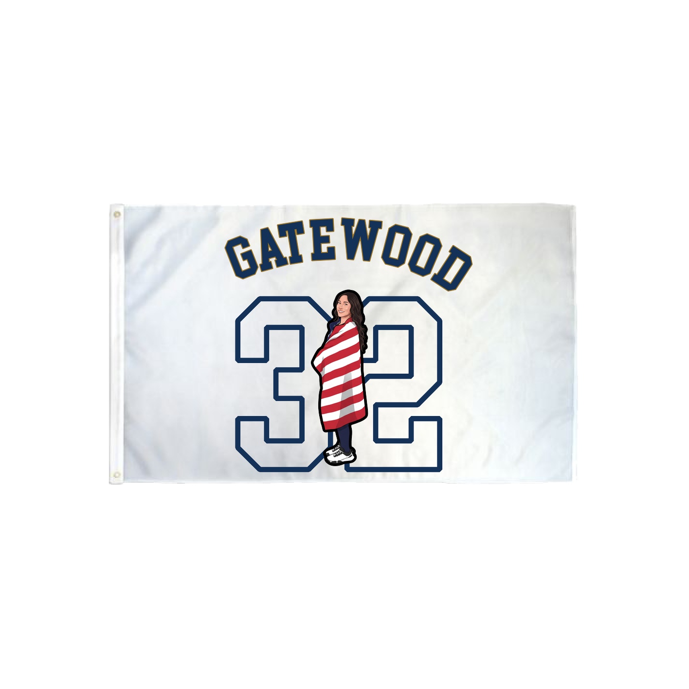 3x5 Flag — Shirsey Arch in Classic