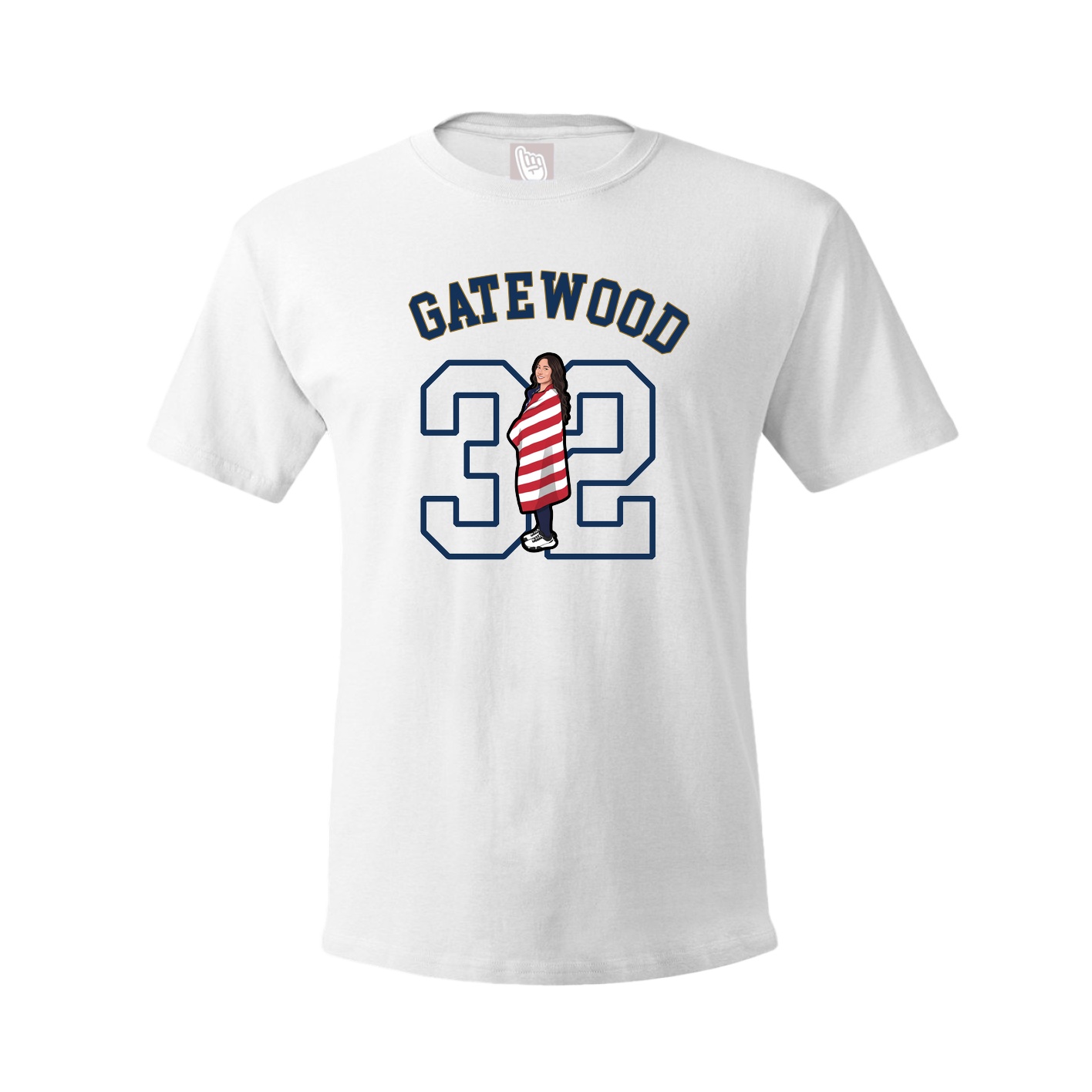Tee — Shirsey Arch in White