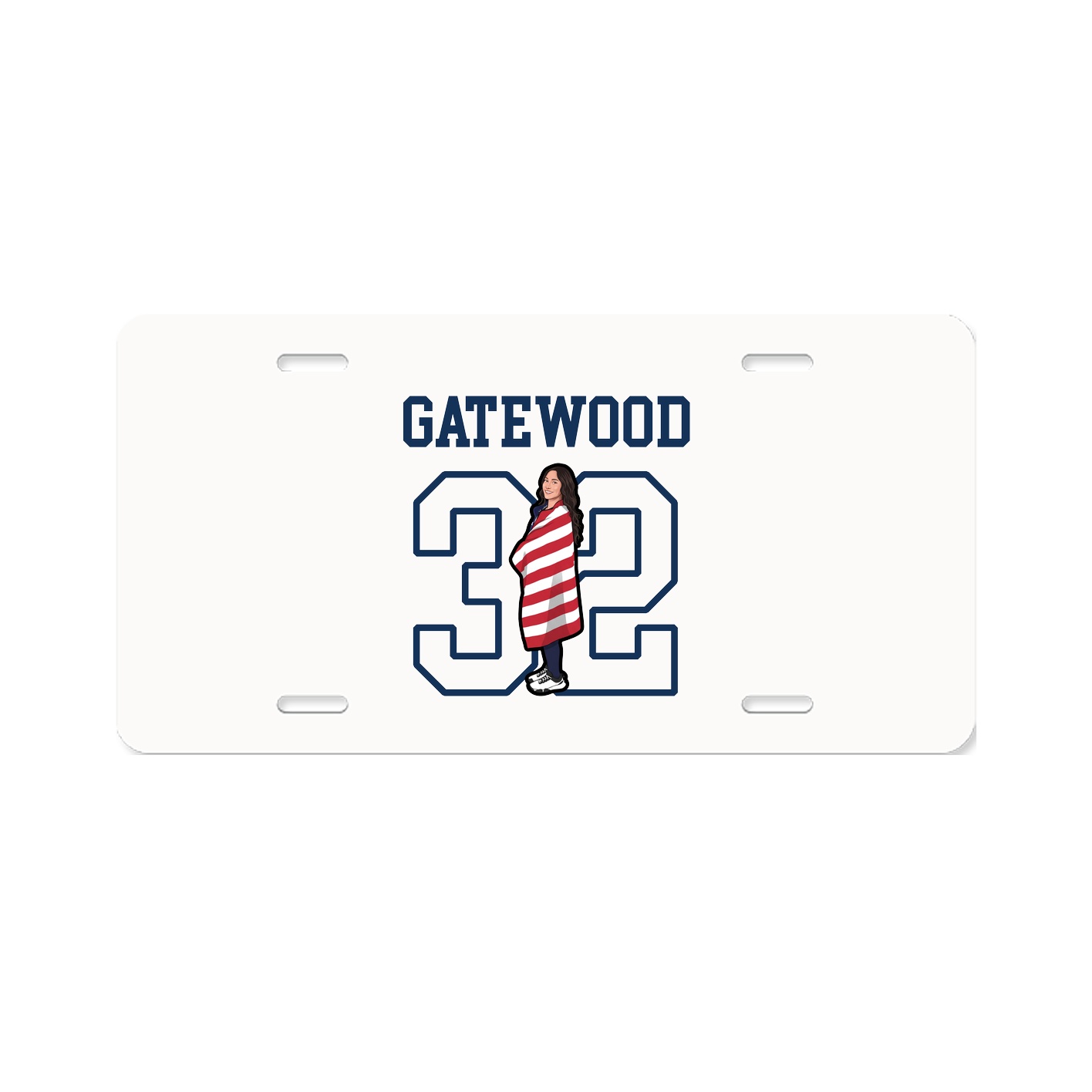 License Plate — Shirsey in Classic