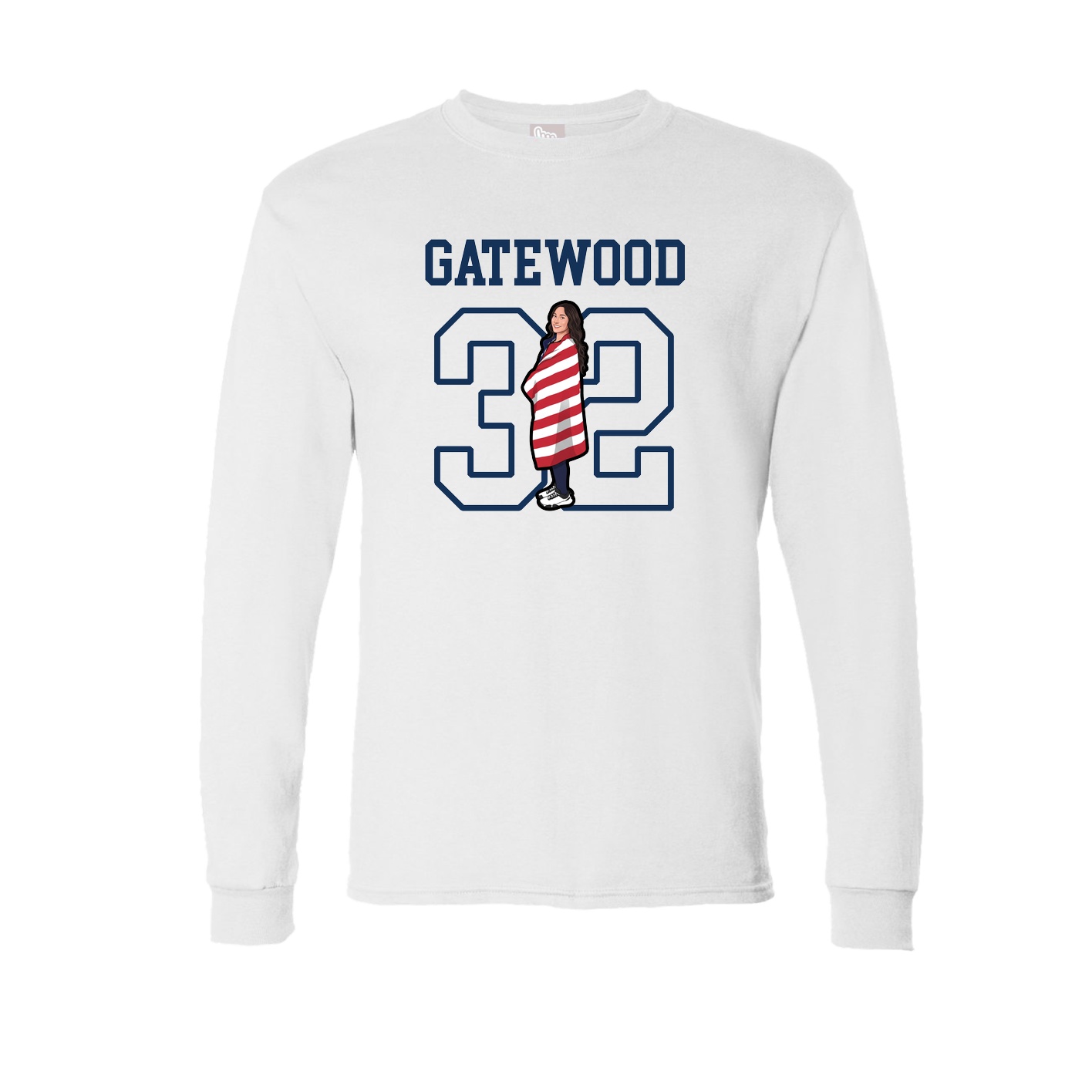 Long Sleeve Tee — Shirsey in White