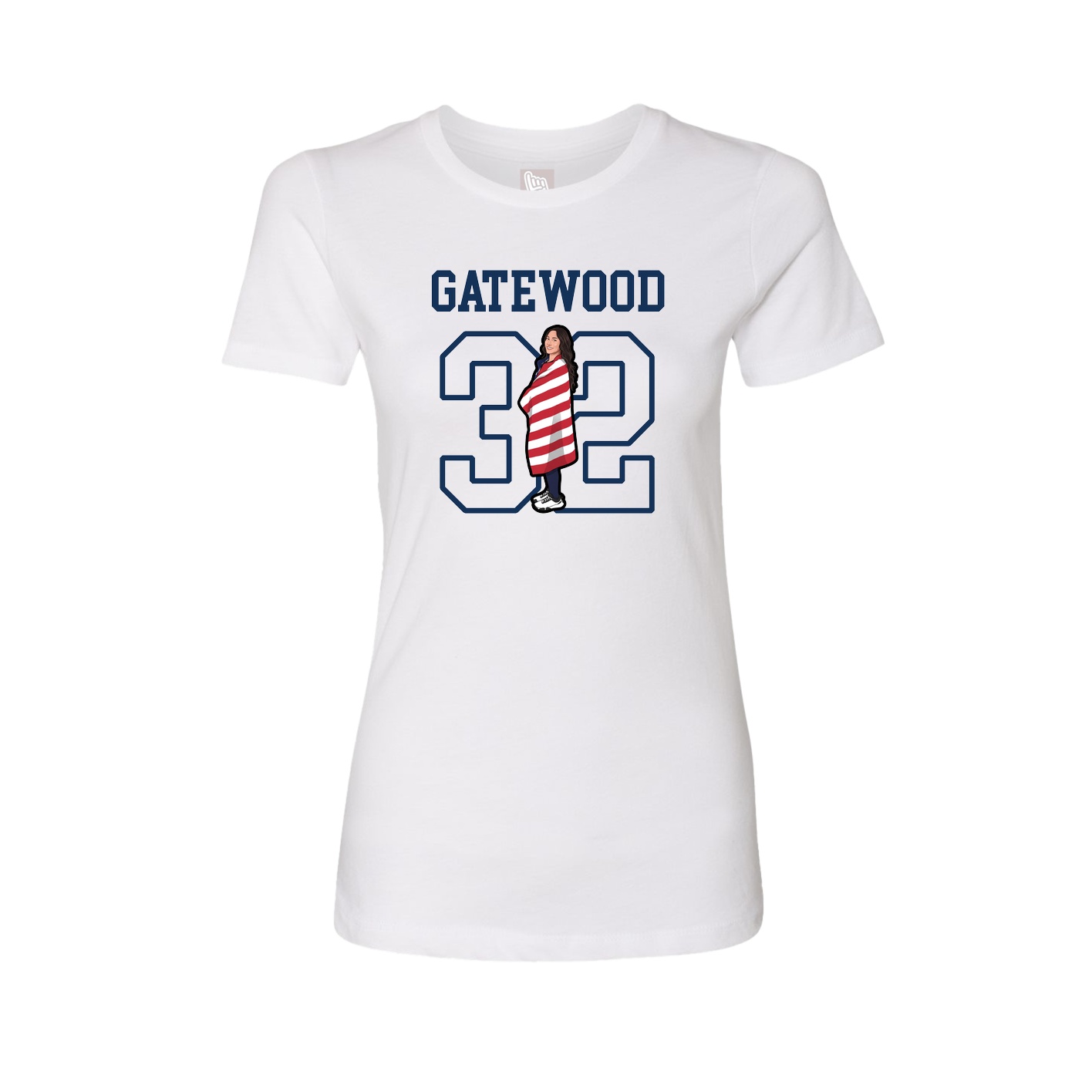 Fitted Women's Tee — Shirsey in White