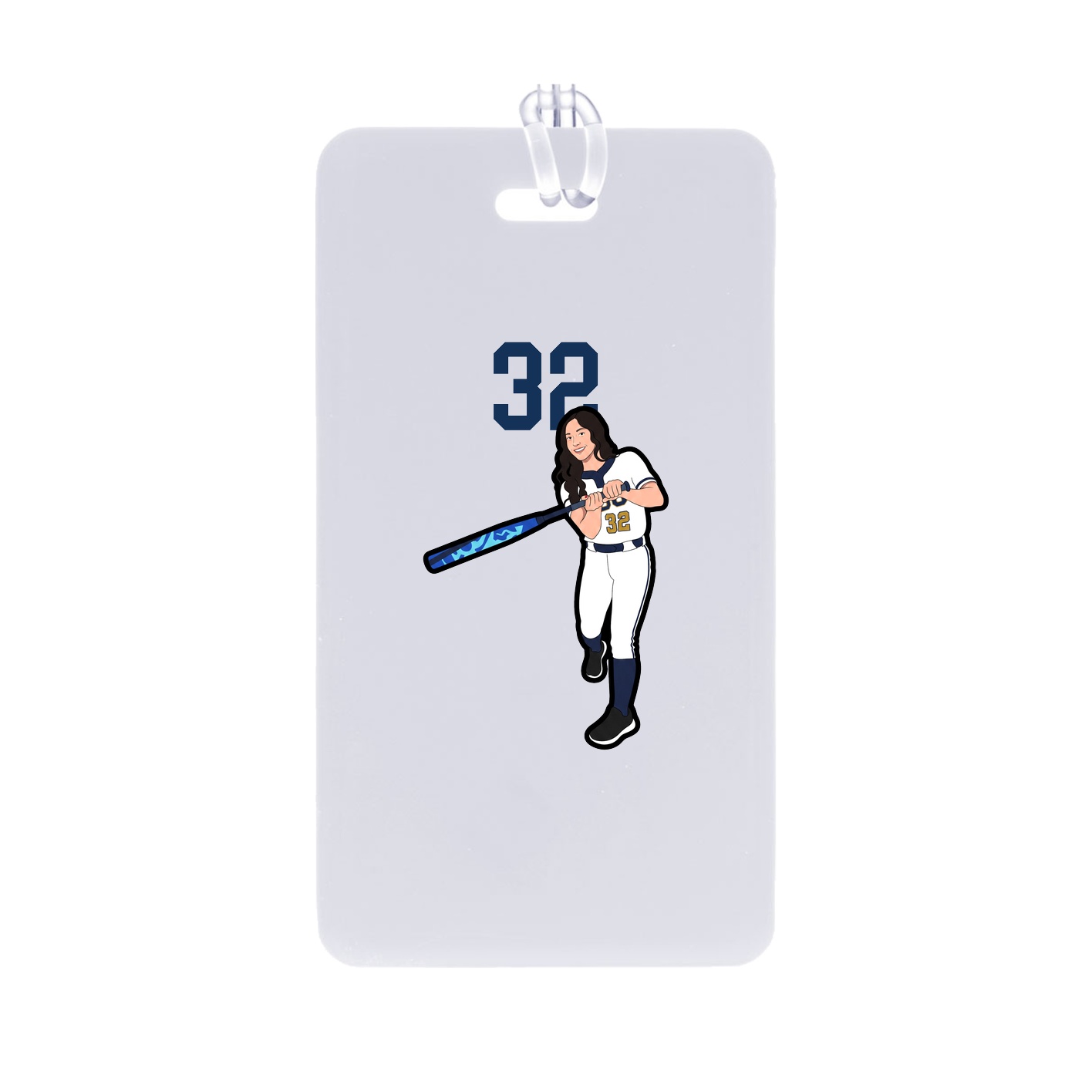 Bag Tag — Number Top in Classic