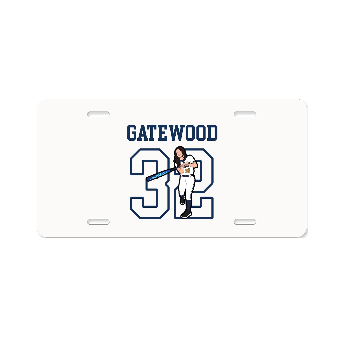 License Plate — Shirsey in Classic