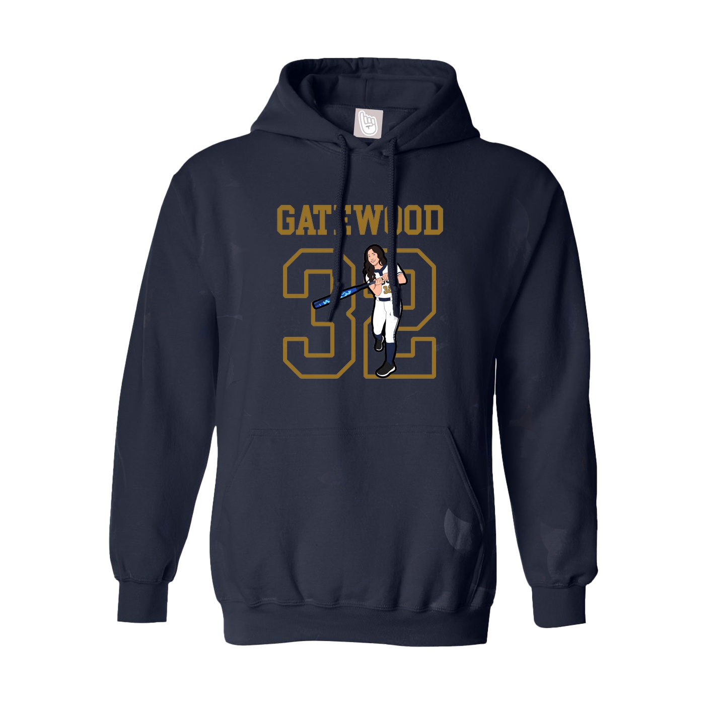 Hoodie — Shirsey in Navy
