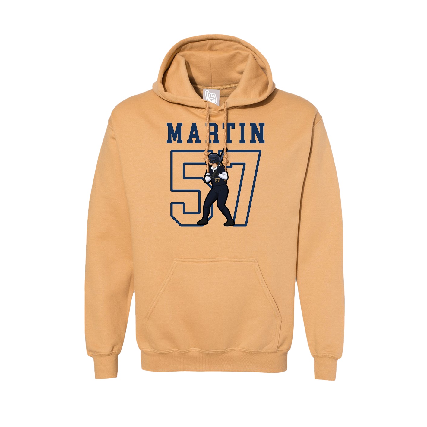Hoodie — Shirsey in Vegas Gold