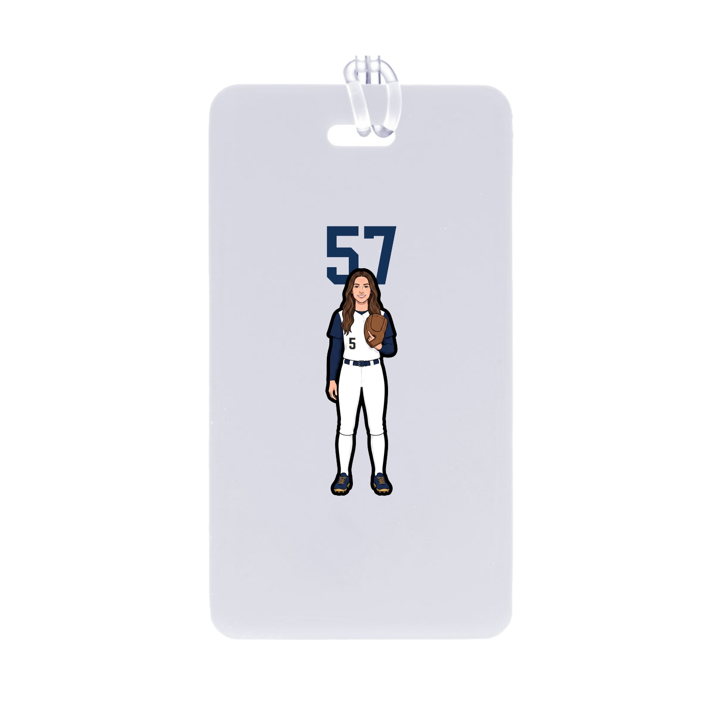Bag Tag — Number Top in Classic