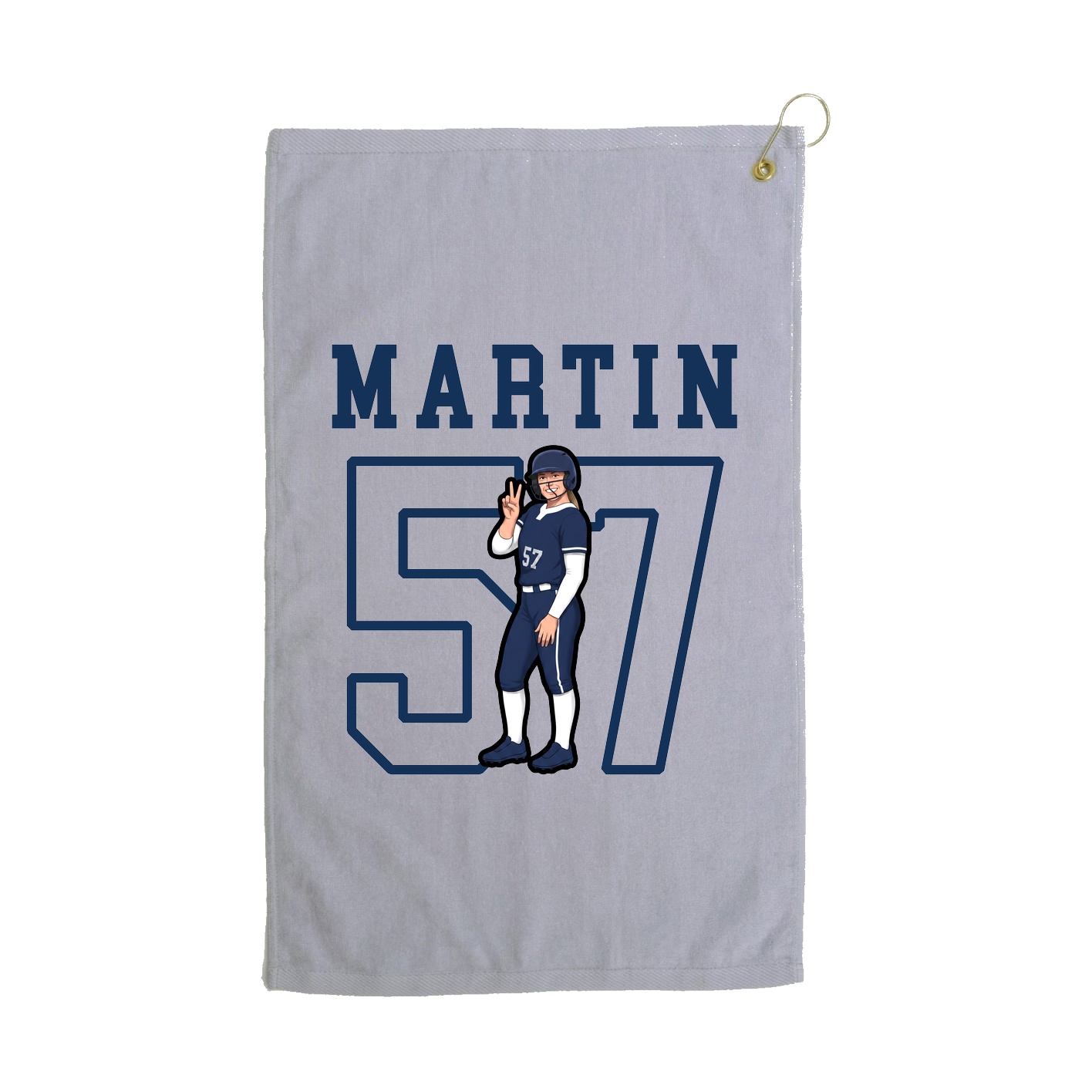 Golf Towel — Shirsey in Grey