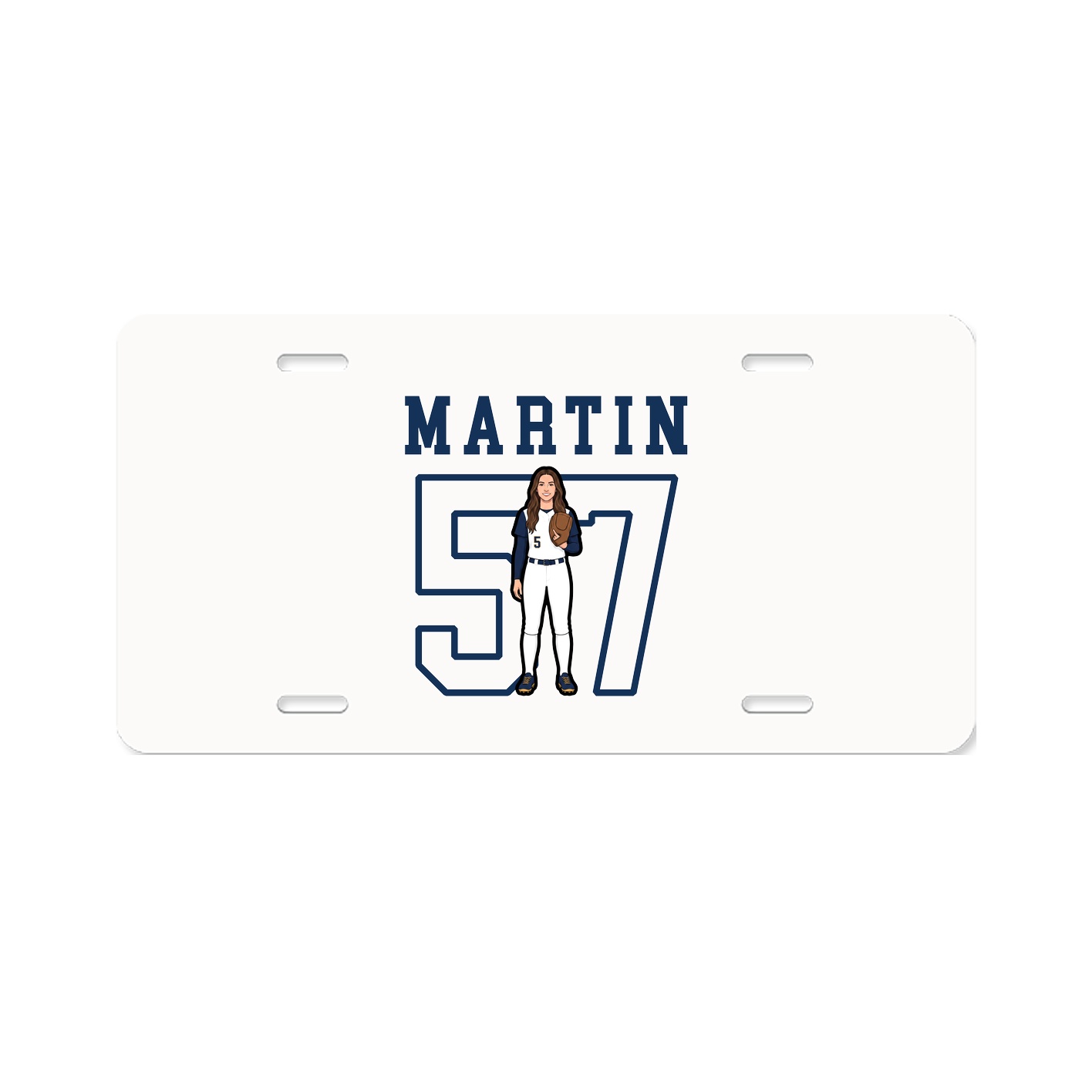 License Plate — Shirsey in Classic