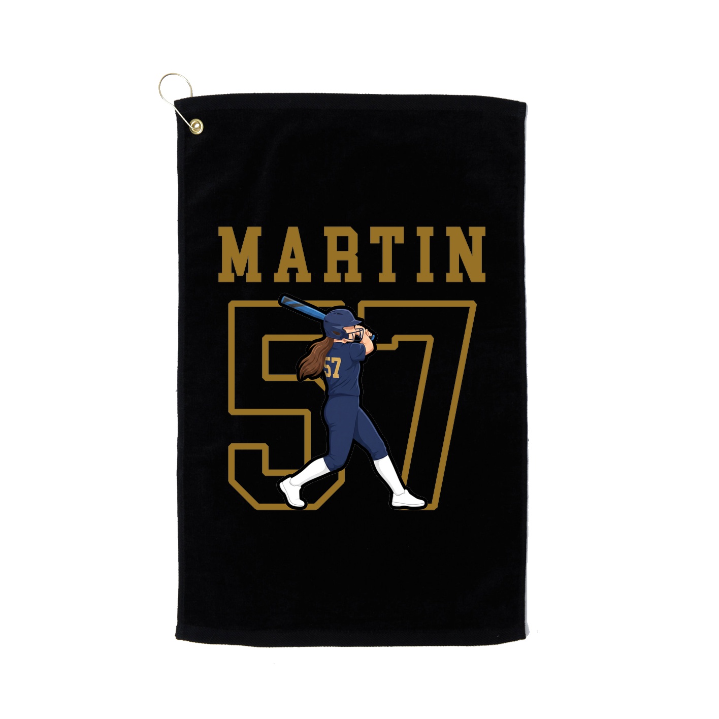 Golf Towel — Shirsey in Black