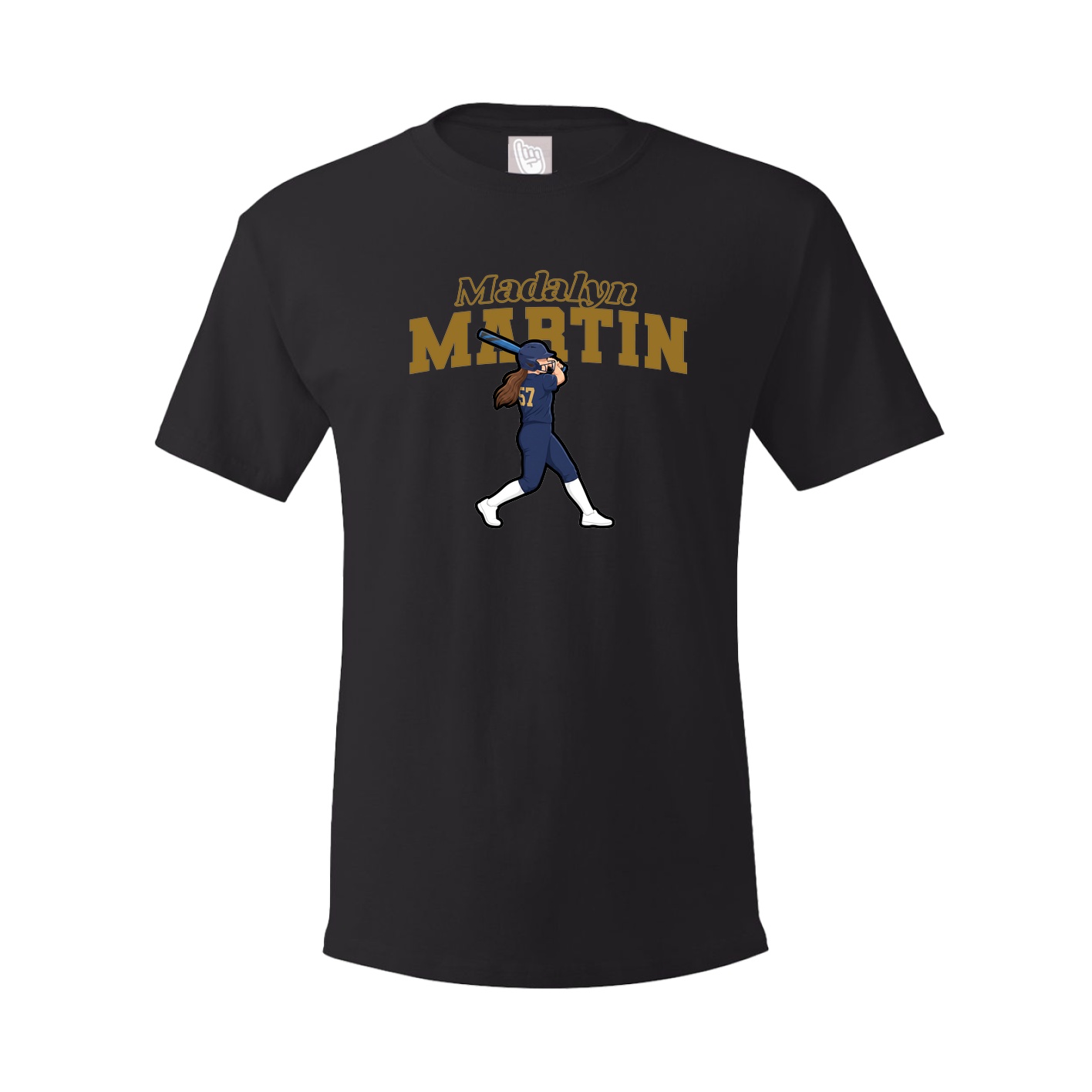 Tee — Name Arch in Black