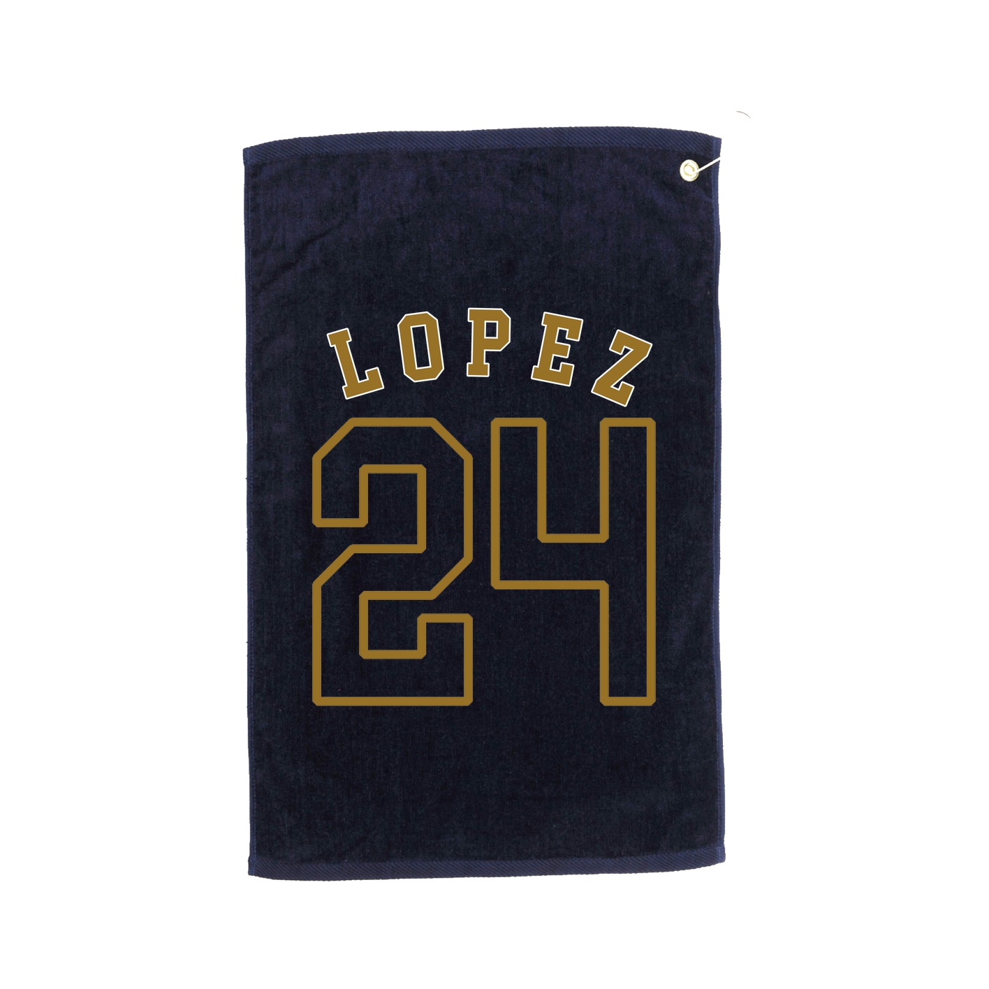 Golf Towel — Shirsey Arch in Navy