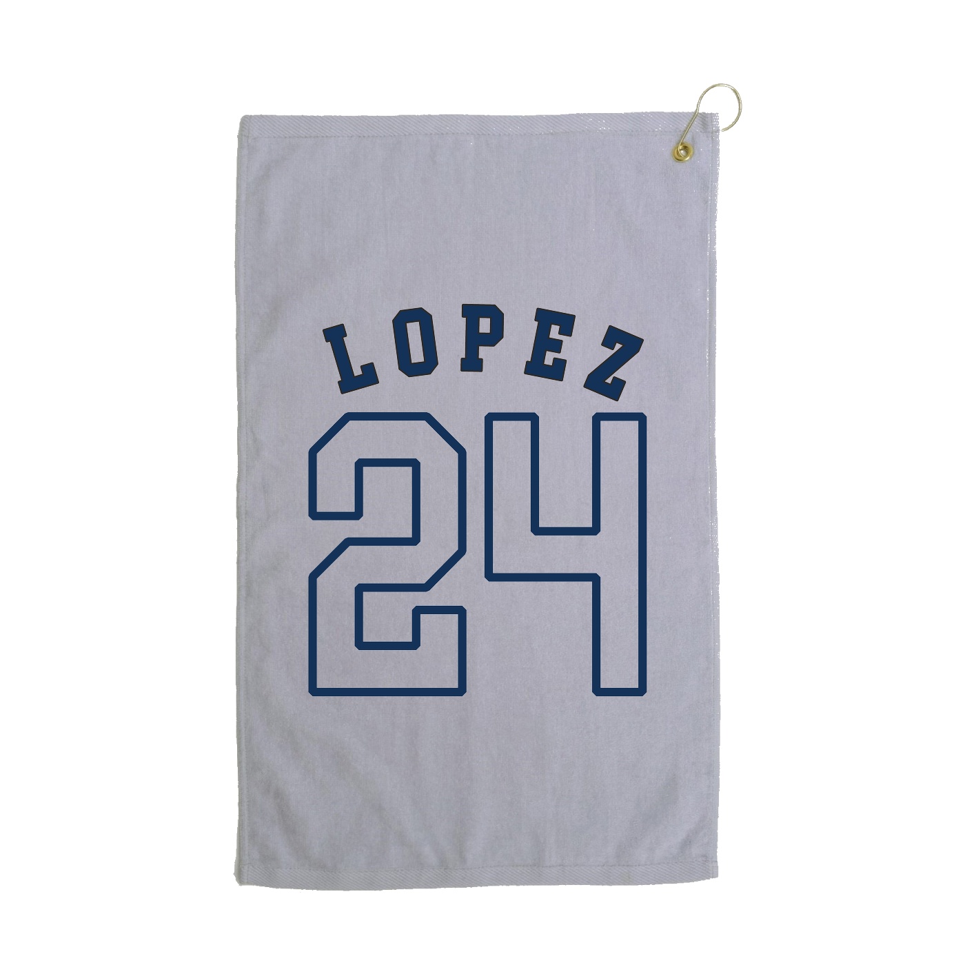 Golf Towel — Shirsey Arch in Grey