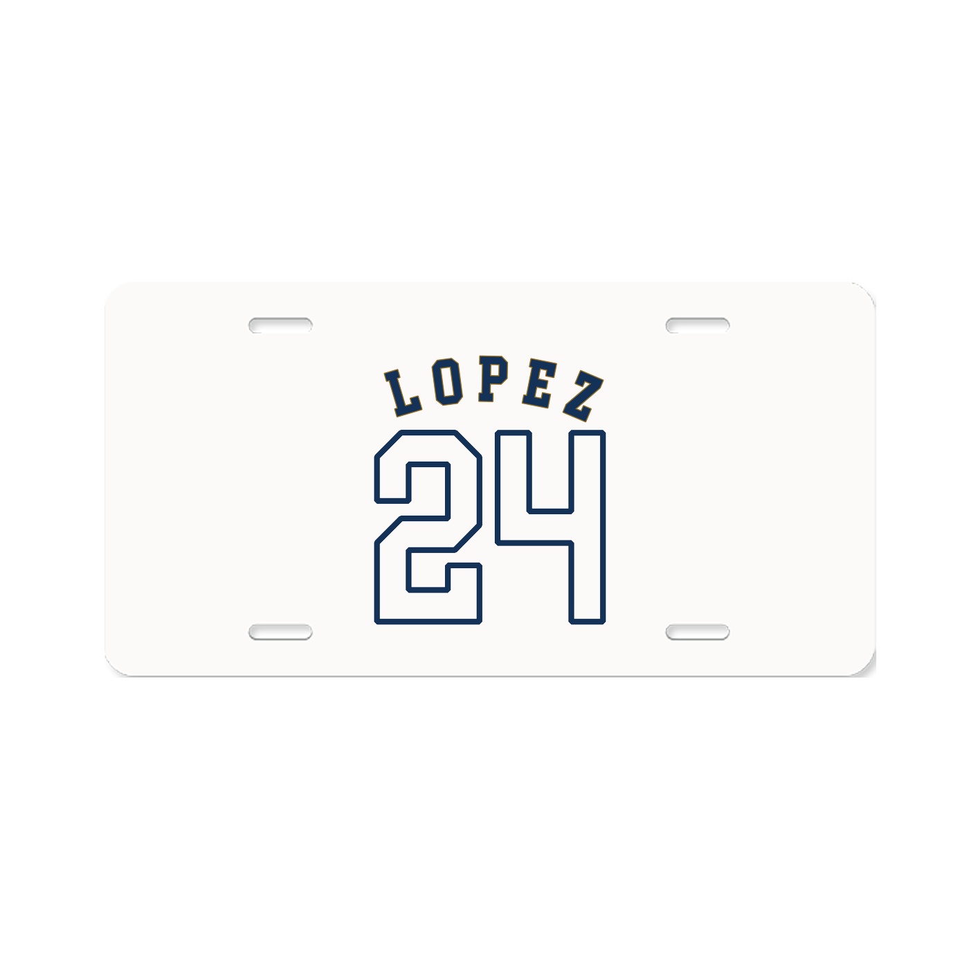 License Plate — Shirsey Arch in Classic
