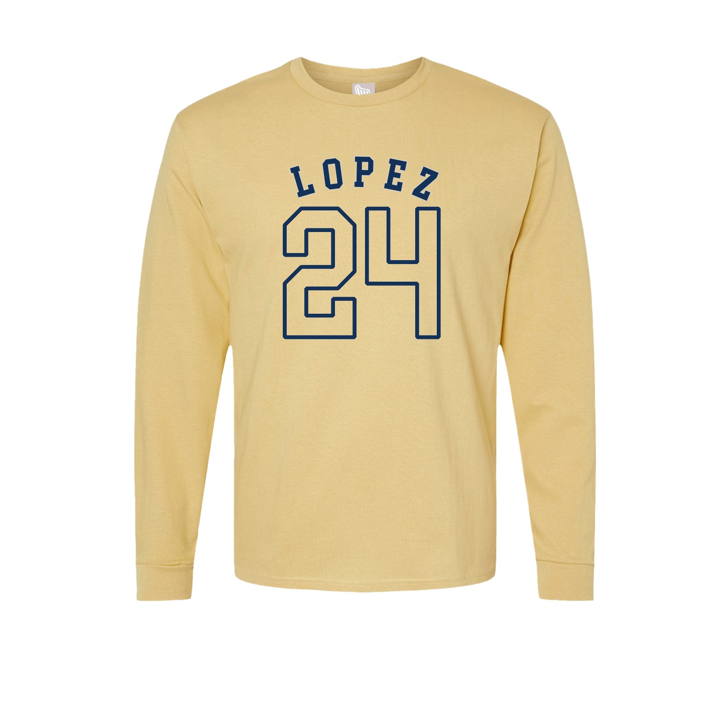 Long Sleeve Tee — Shirsey Arch in Vegas Gold