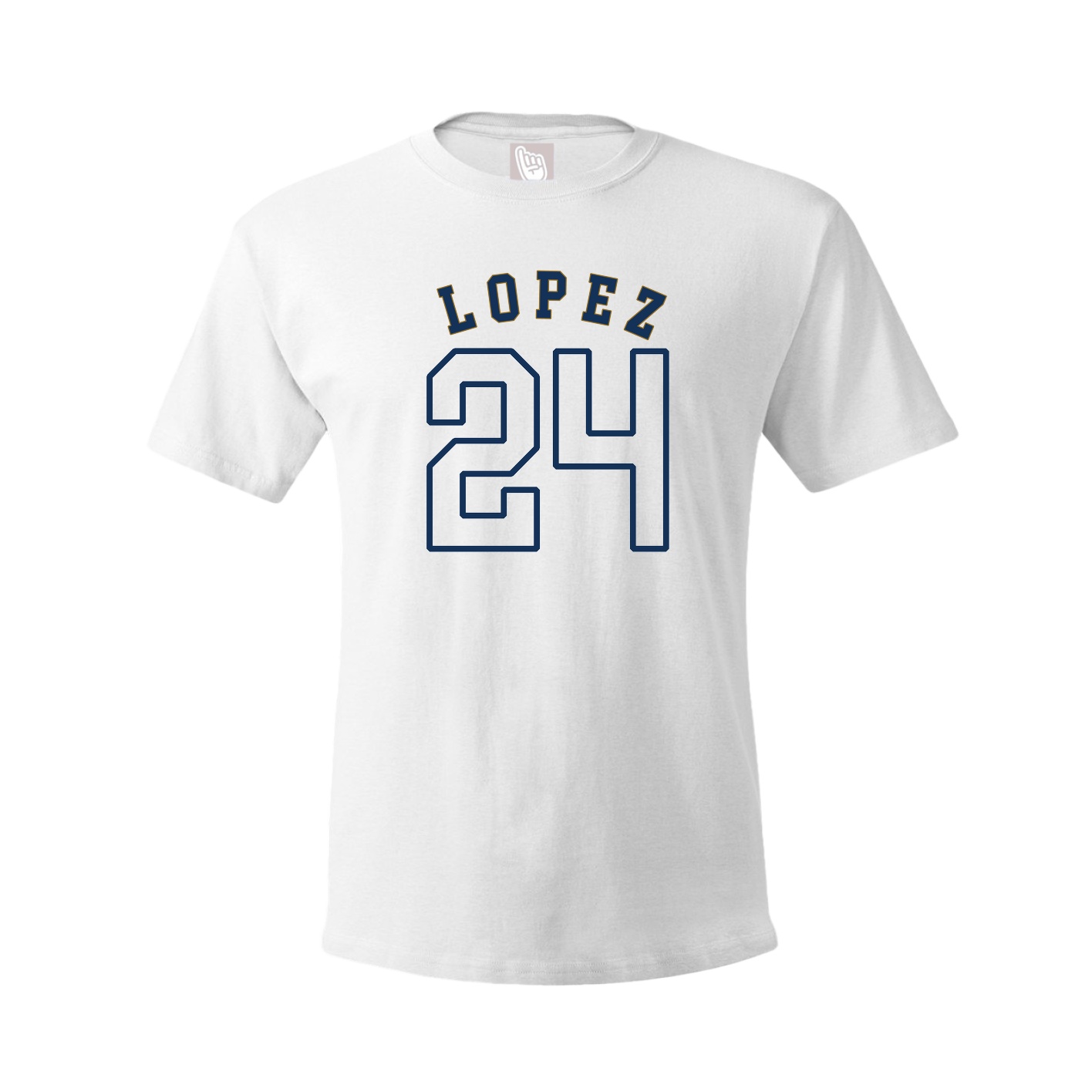 Youth Tee — Shirsey Arch in White