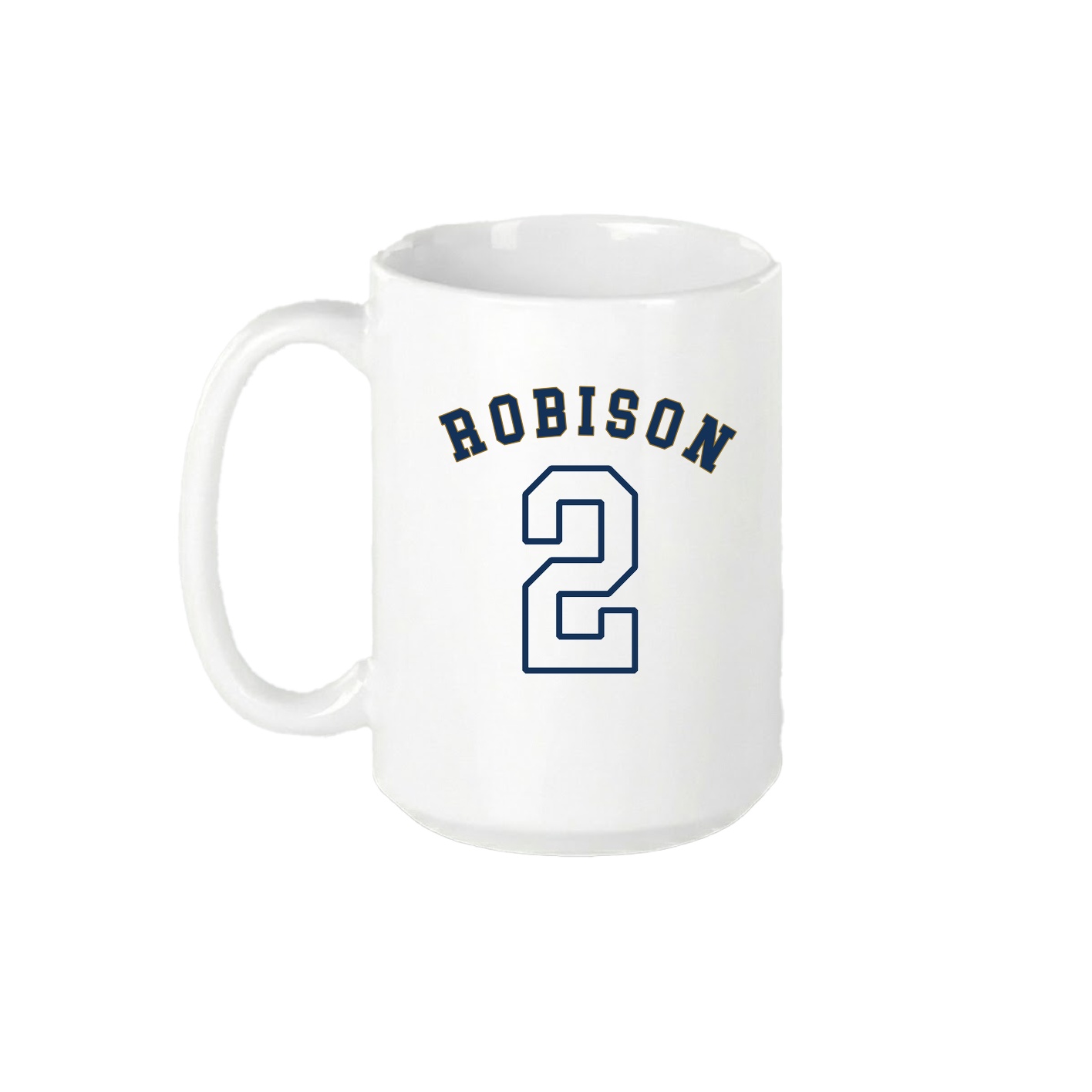 15oz Coffee Mug — Shirsey Arch in White
