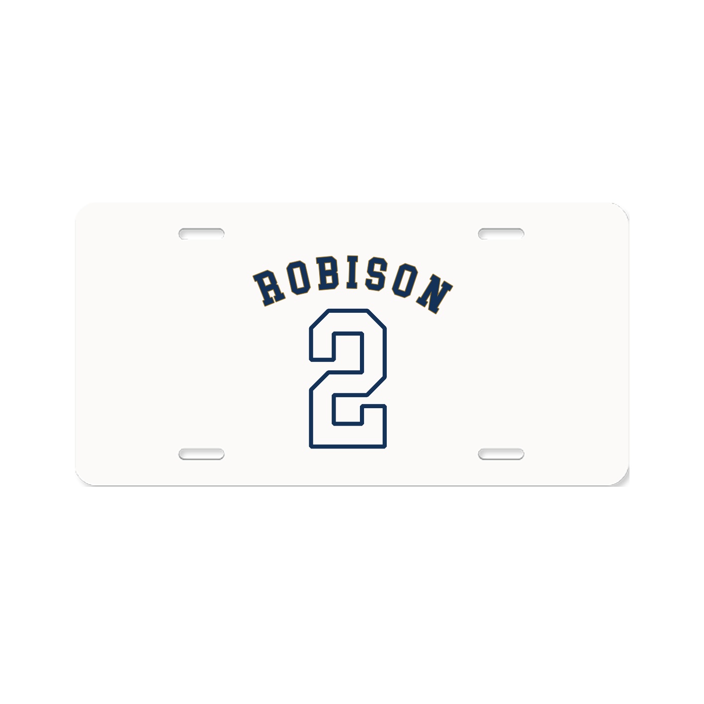 License Plate — Shirsey Arch in Classic