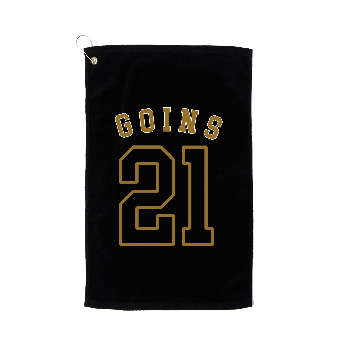 Golf Towel — Shirsey Arch in Black